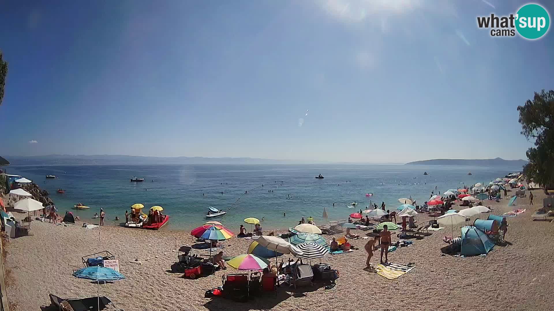 Webcam playa Sv. Ivan | Mošćenička Draga