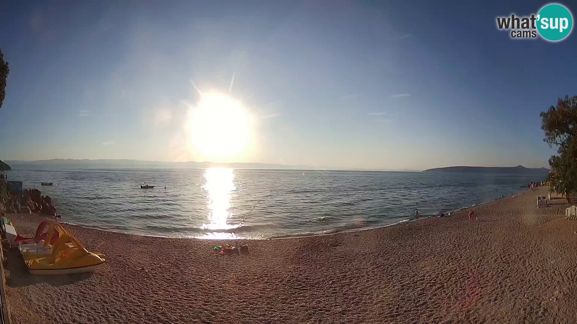 Spletna kamera plaža Sv. Ivan | Mošćenička Draga
