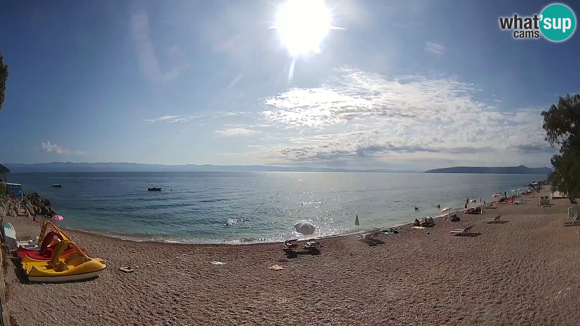 Webcam spiaggia Sv. Ivan | Draga di Moschiena