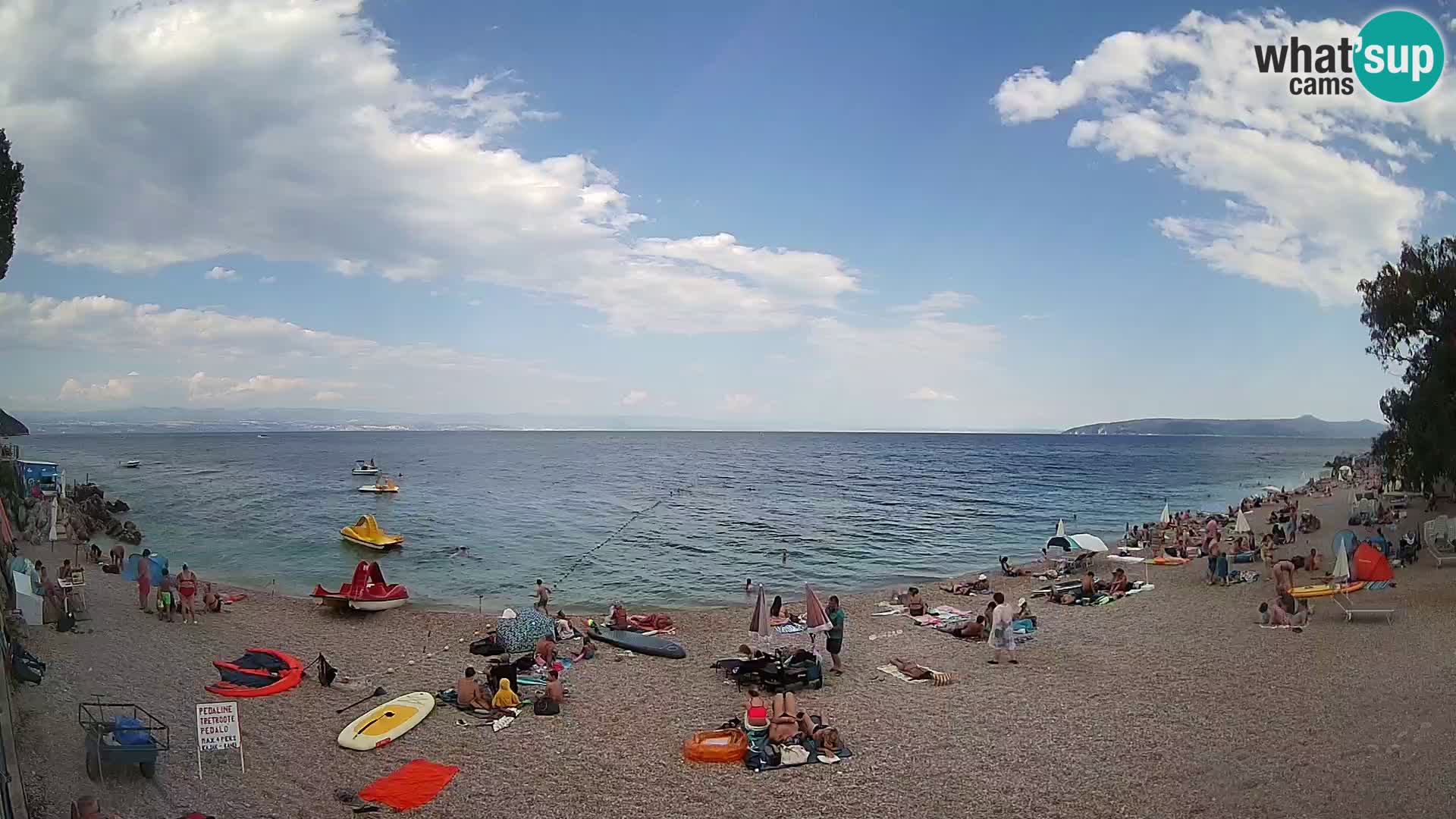 Webcam Sv. Ivan Strand | Mošćenička Draga