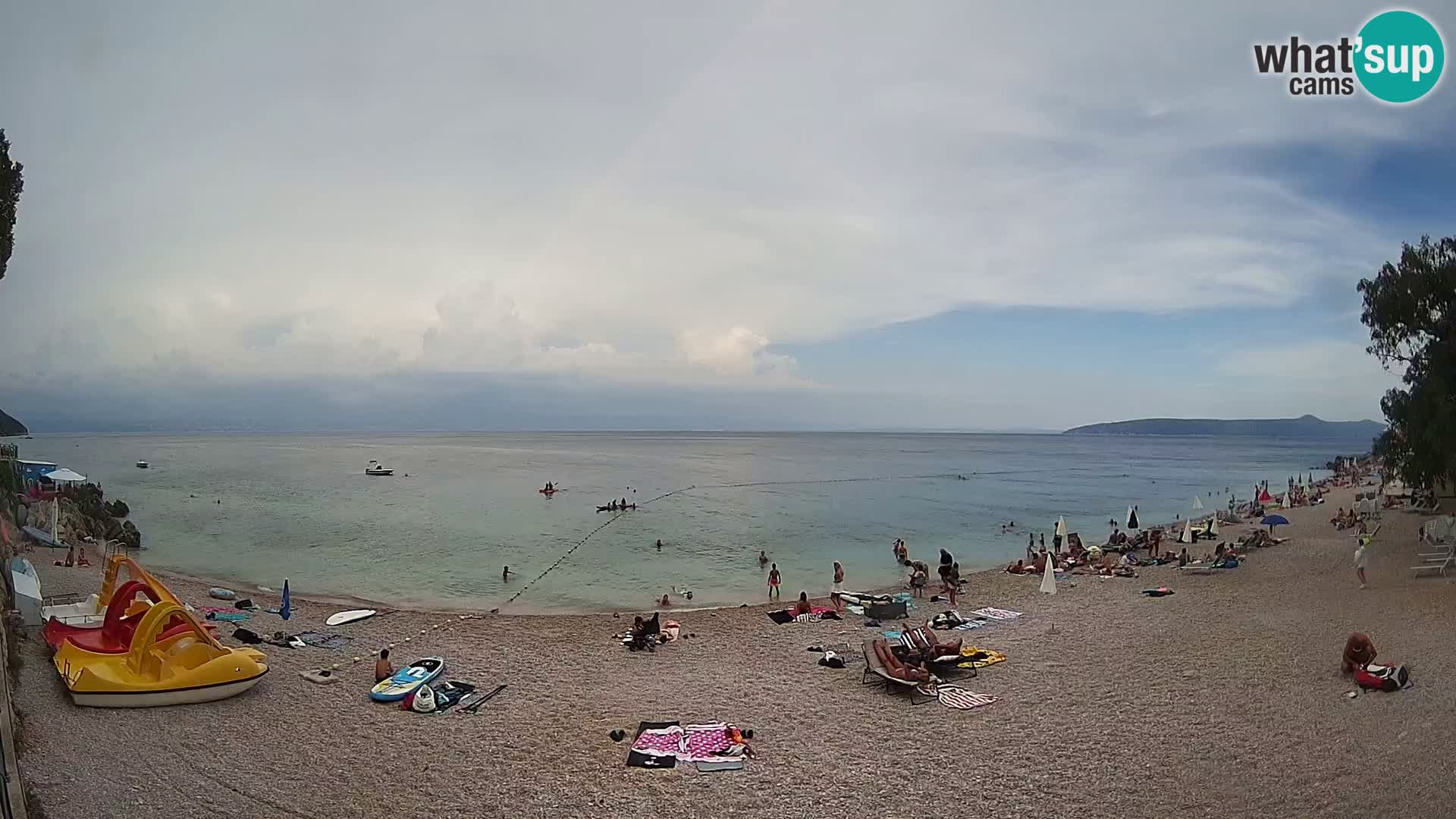 Webcam spiaggia Sv. Ivan | Draga di Moschiena