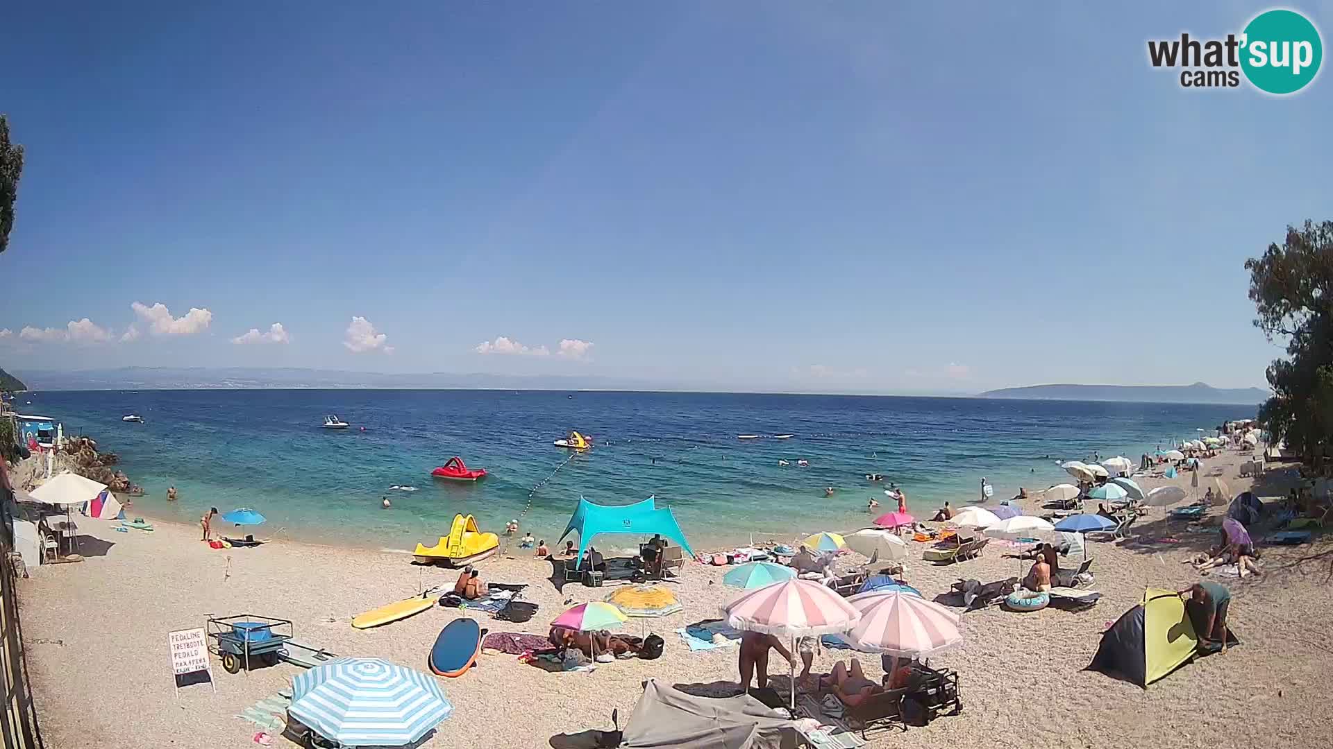 Webcam Sv. Ivan beach | Mošćenička Draga