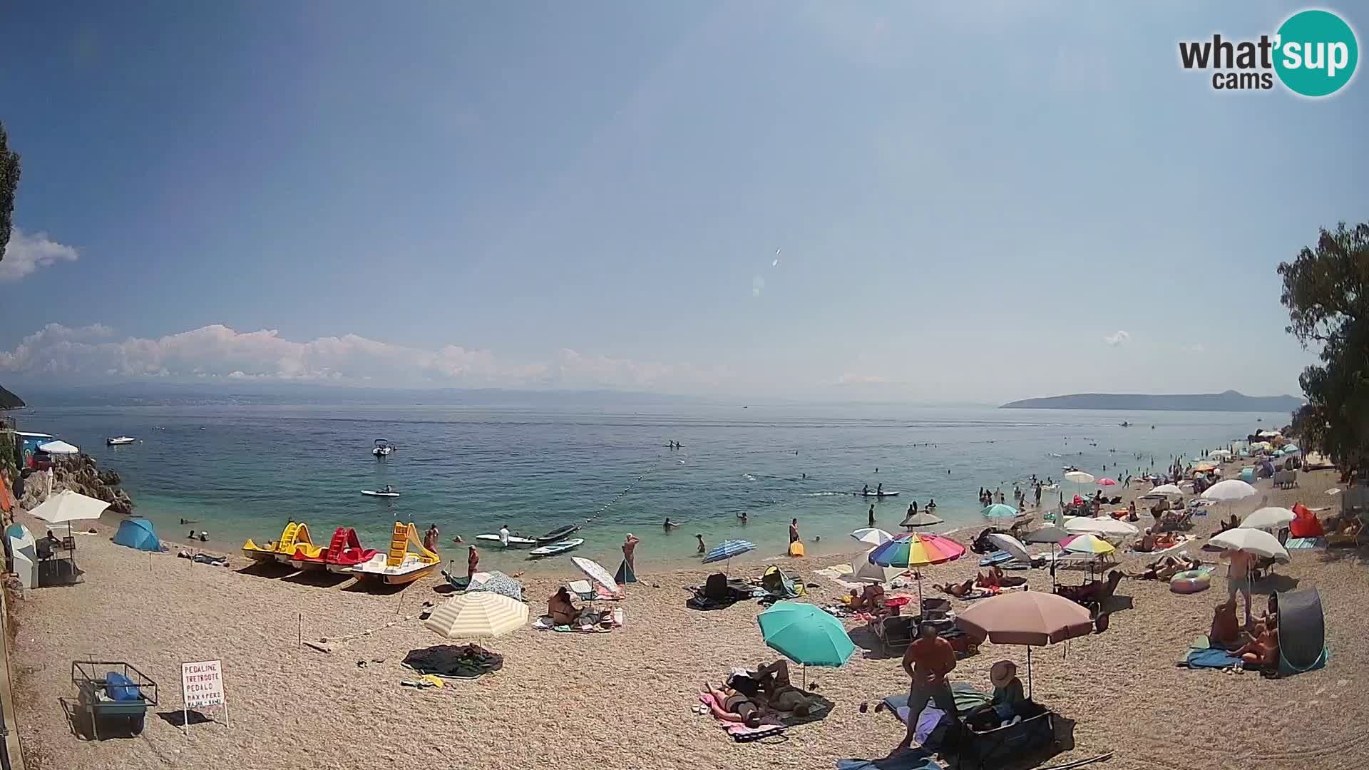 Webcam Sv. Ivan Strand | Mošćenička Draga