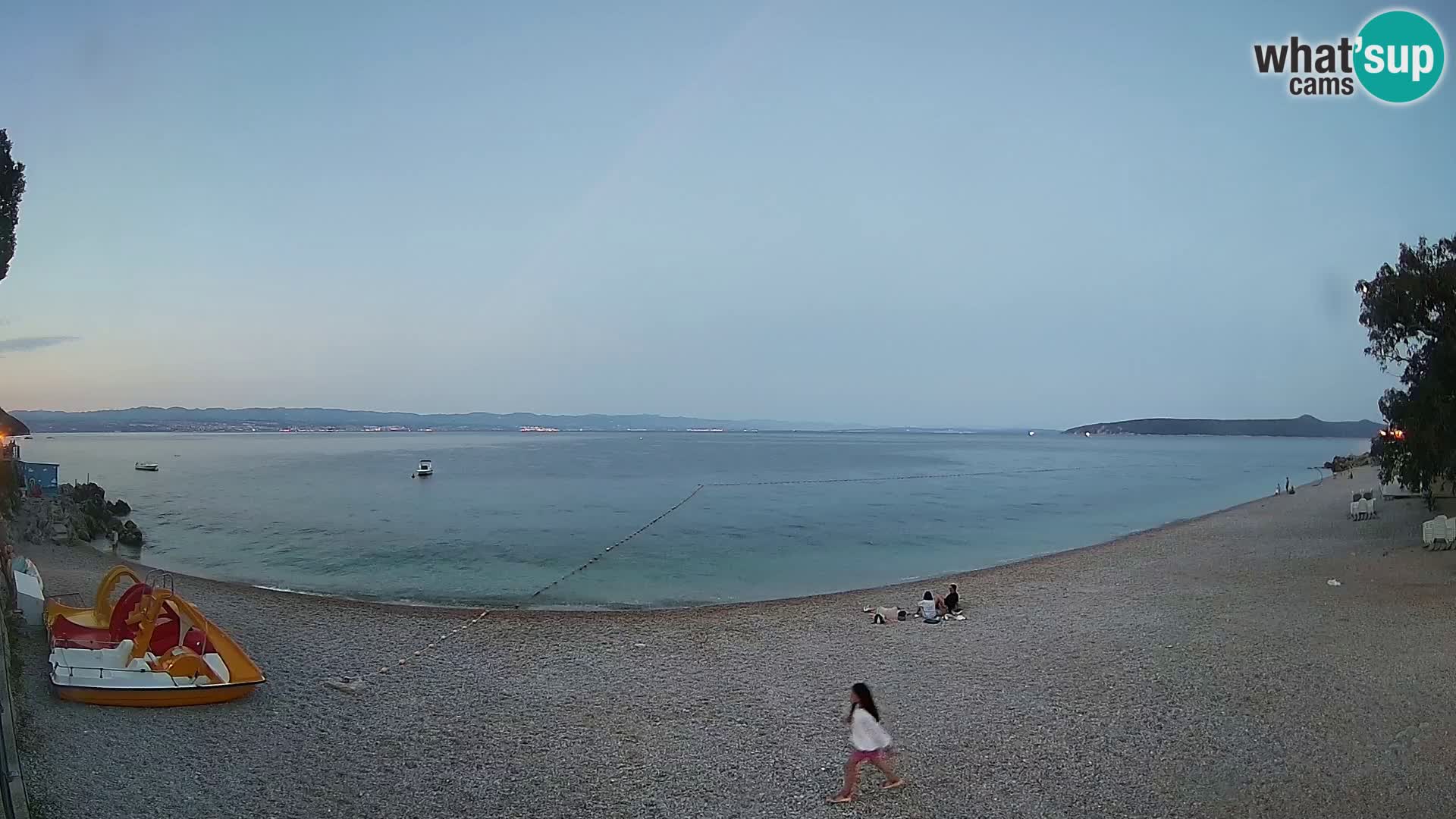 Spletna kamera plaža Sv. Ivan | Mošćenička Draga