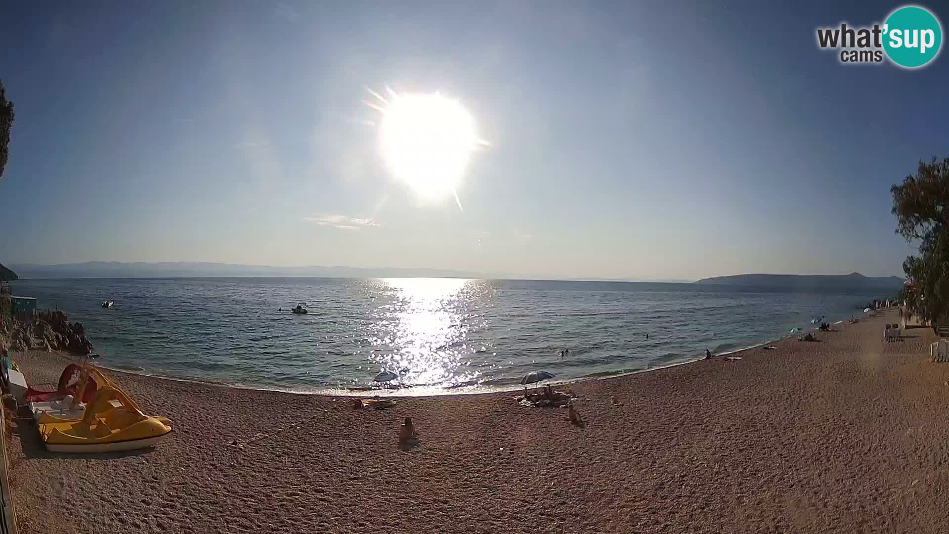 Spletna kamera plaža Sv. Ivan | Mošćenička Draga