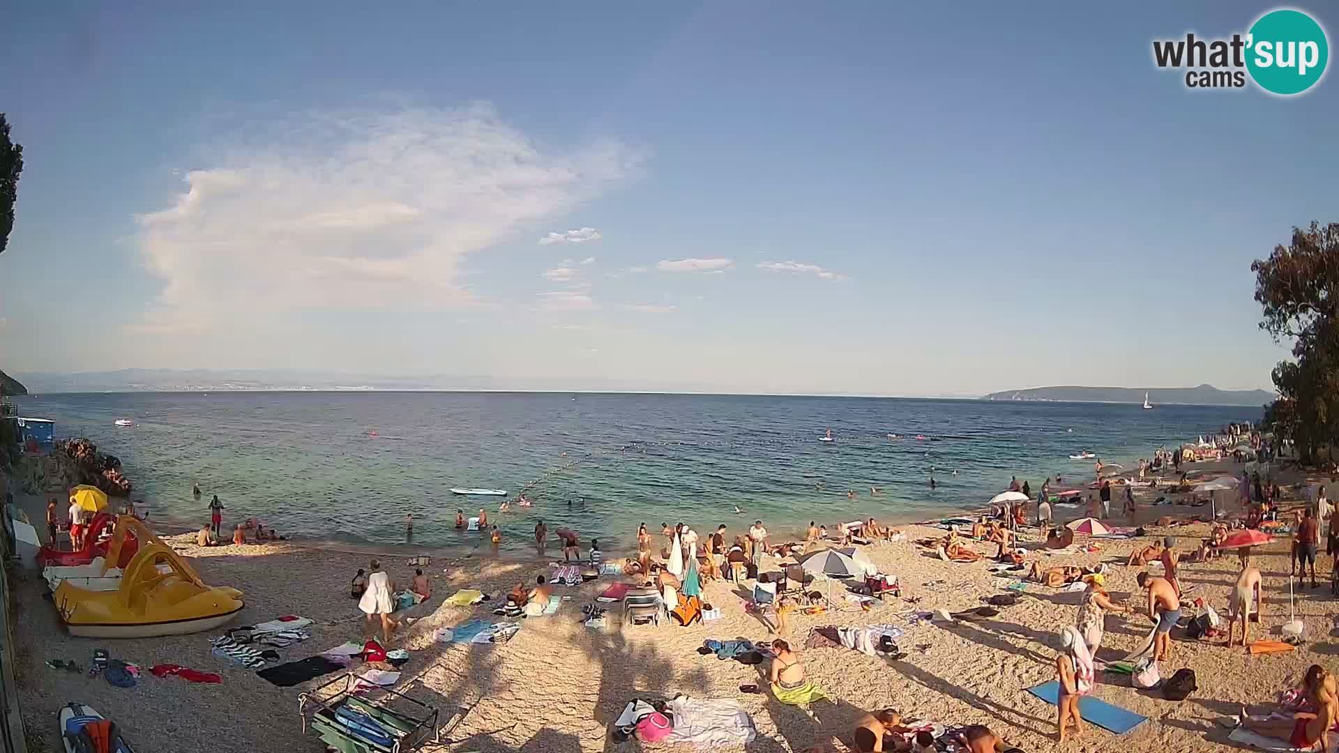 Webcam spiaggia Sv. Ivan | Draga di Moschiena