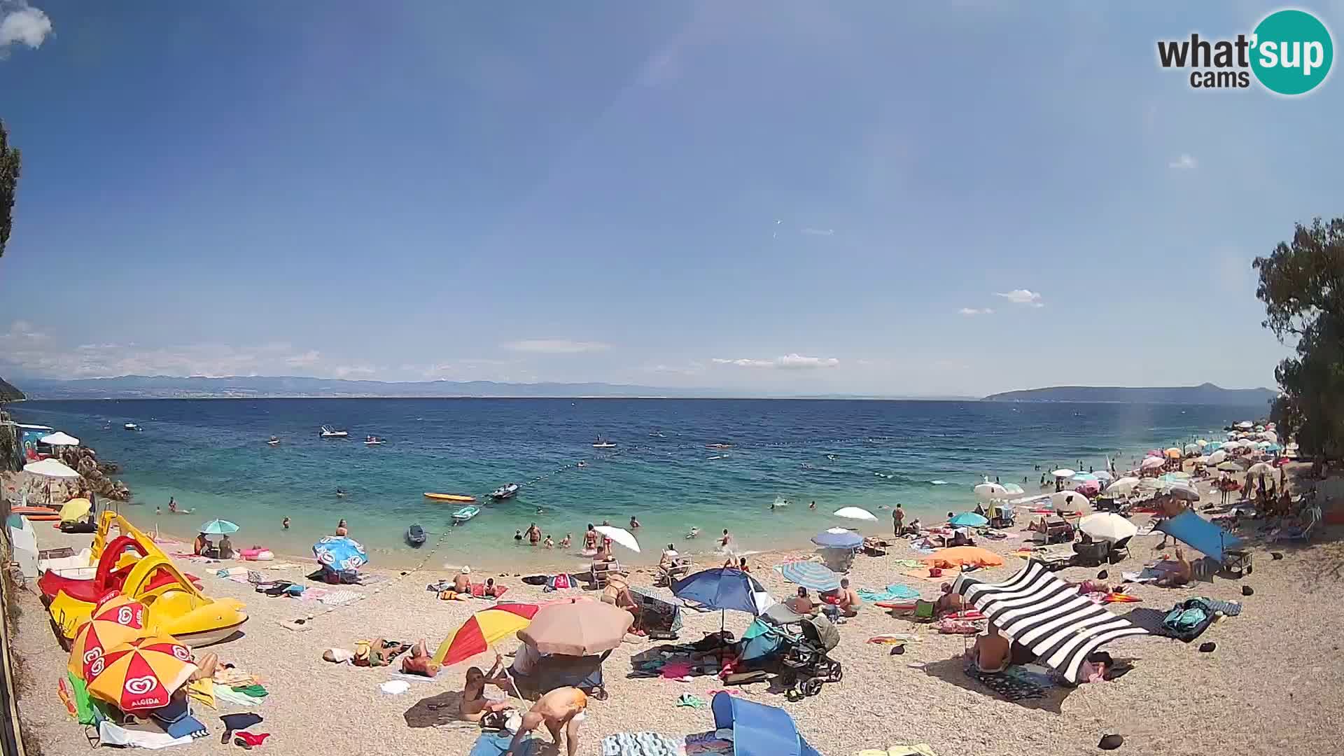 Web kamera plaža Sv. Ivan | Mošćenička Draga