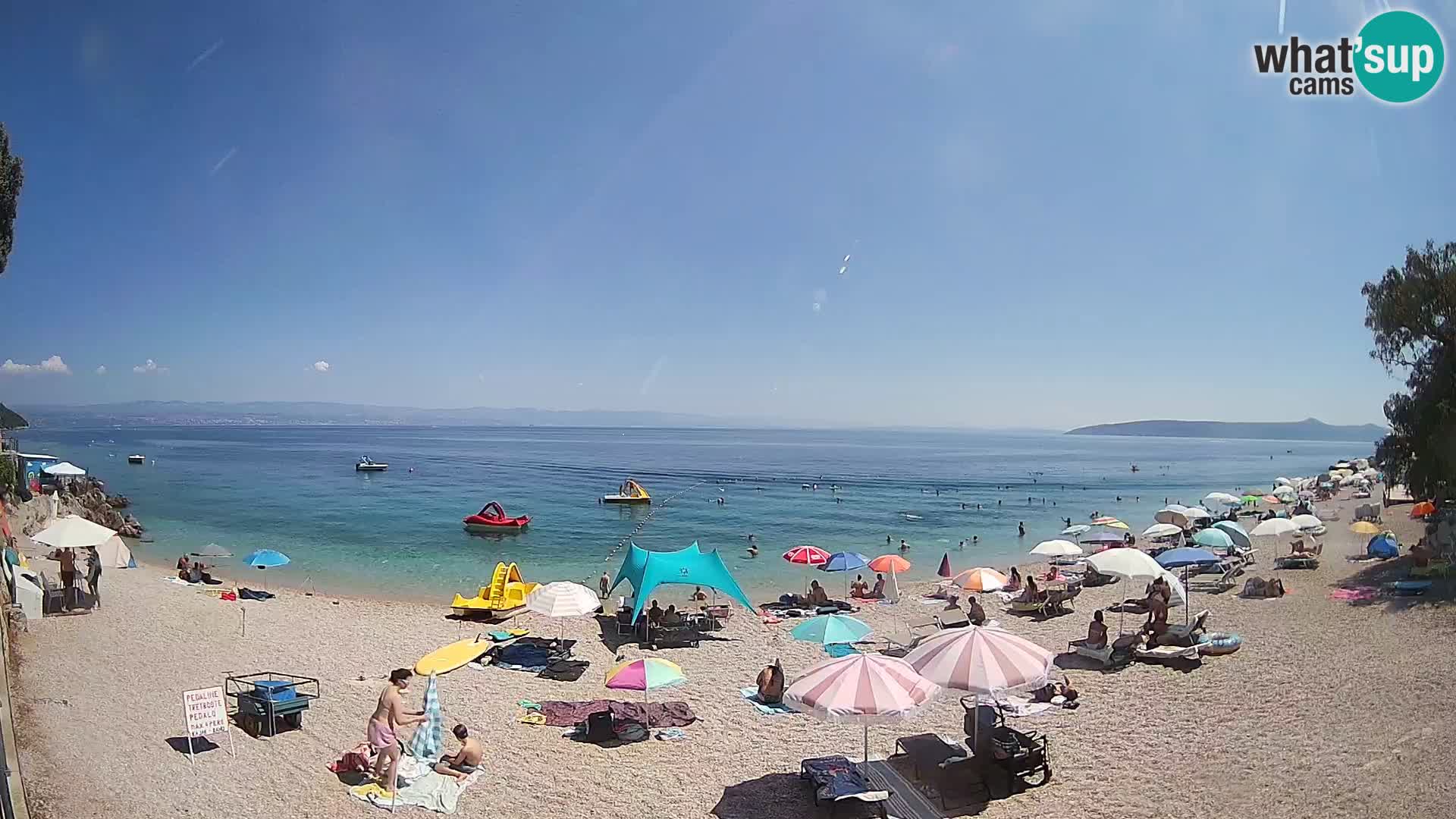 Webcam Sv. Ivan beach | Mošćenička Draga