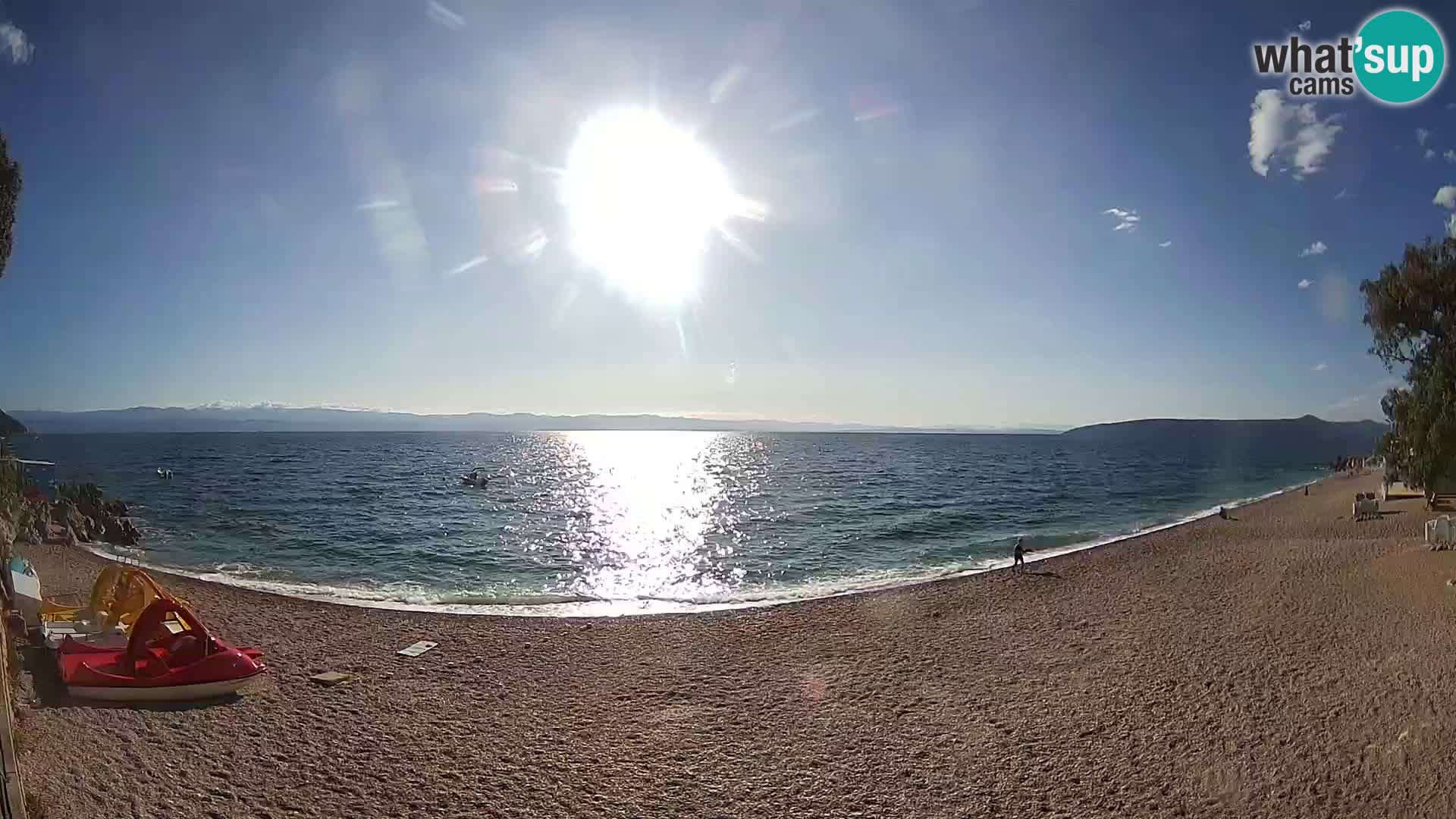 Webcam Sv. Ivan beach | Mošćenička Draga