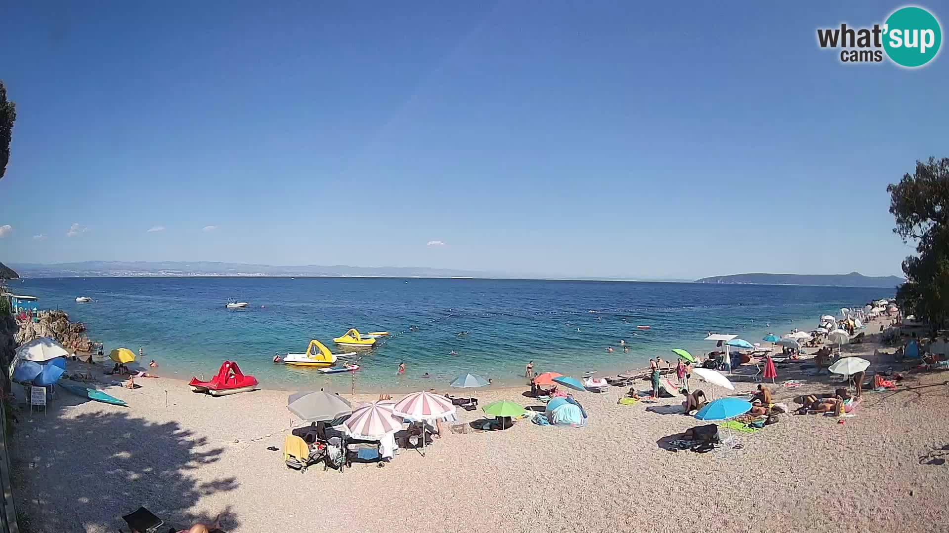 Webcam Sv. Ivan Strand | Mošćenička Draga