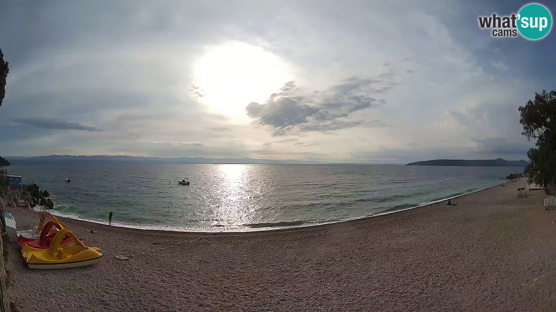 Webcam spiaggia Sv. Ivan | Draga di Moschiena
