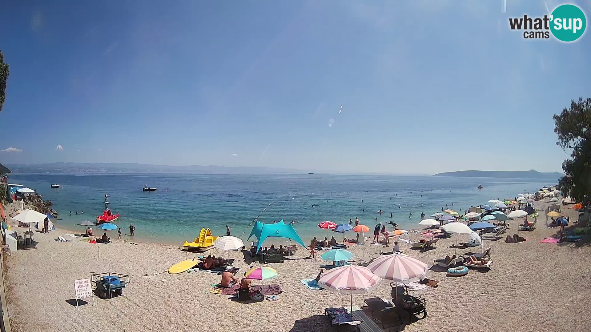 Webcam spiaggia Sv. Ivan | Draga di Moschiena