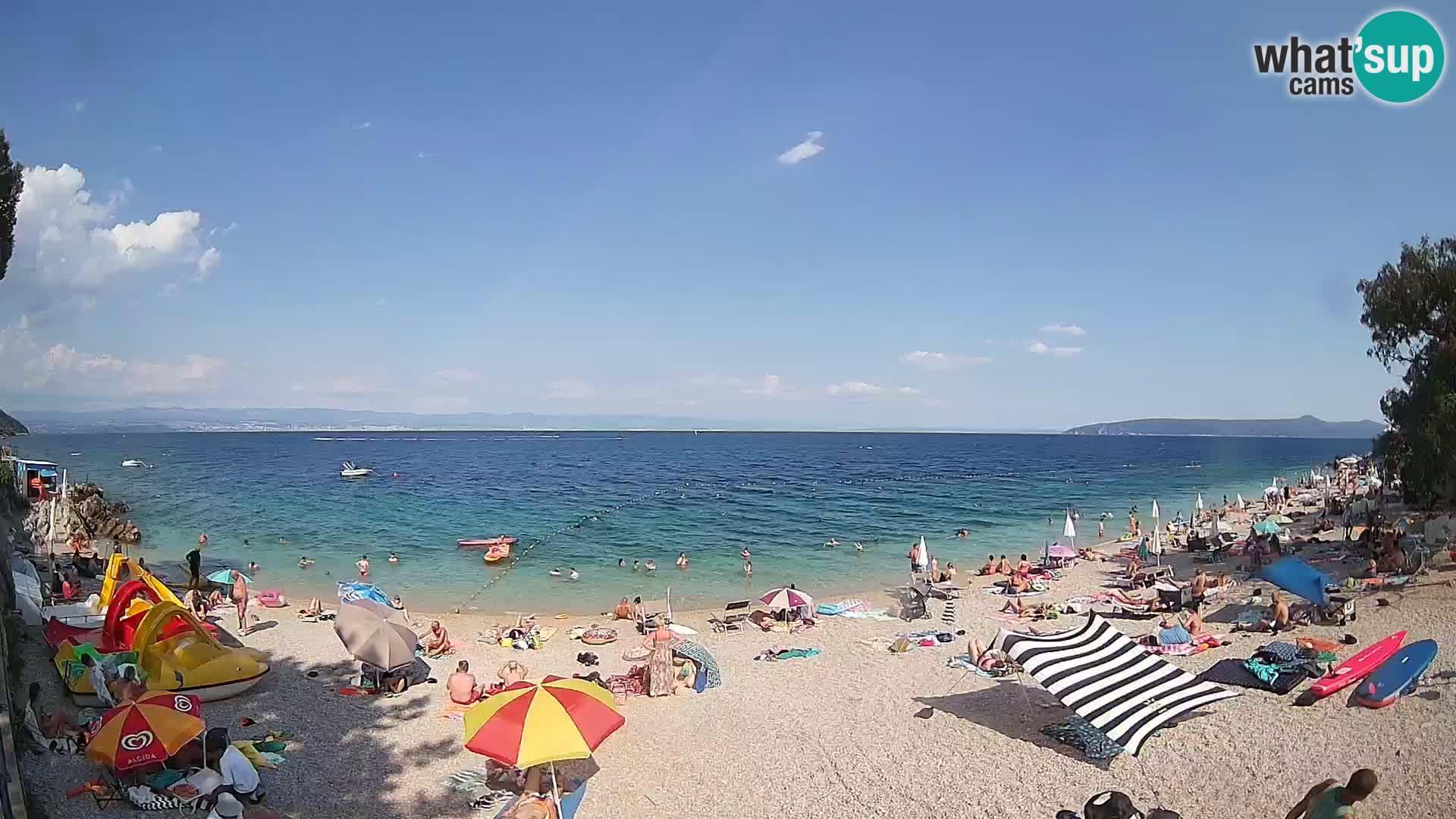 Webcam Sv. Ivan Strand | Mošćenička Draga