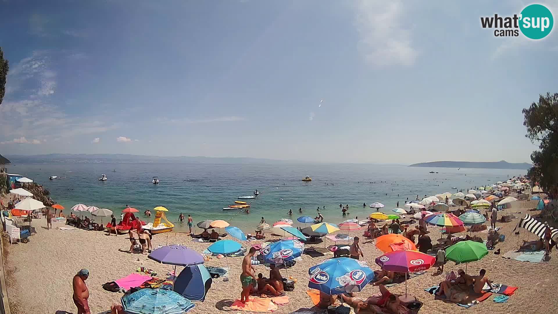 Webcam Sv. Ivan beach | Mošćenička Draga