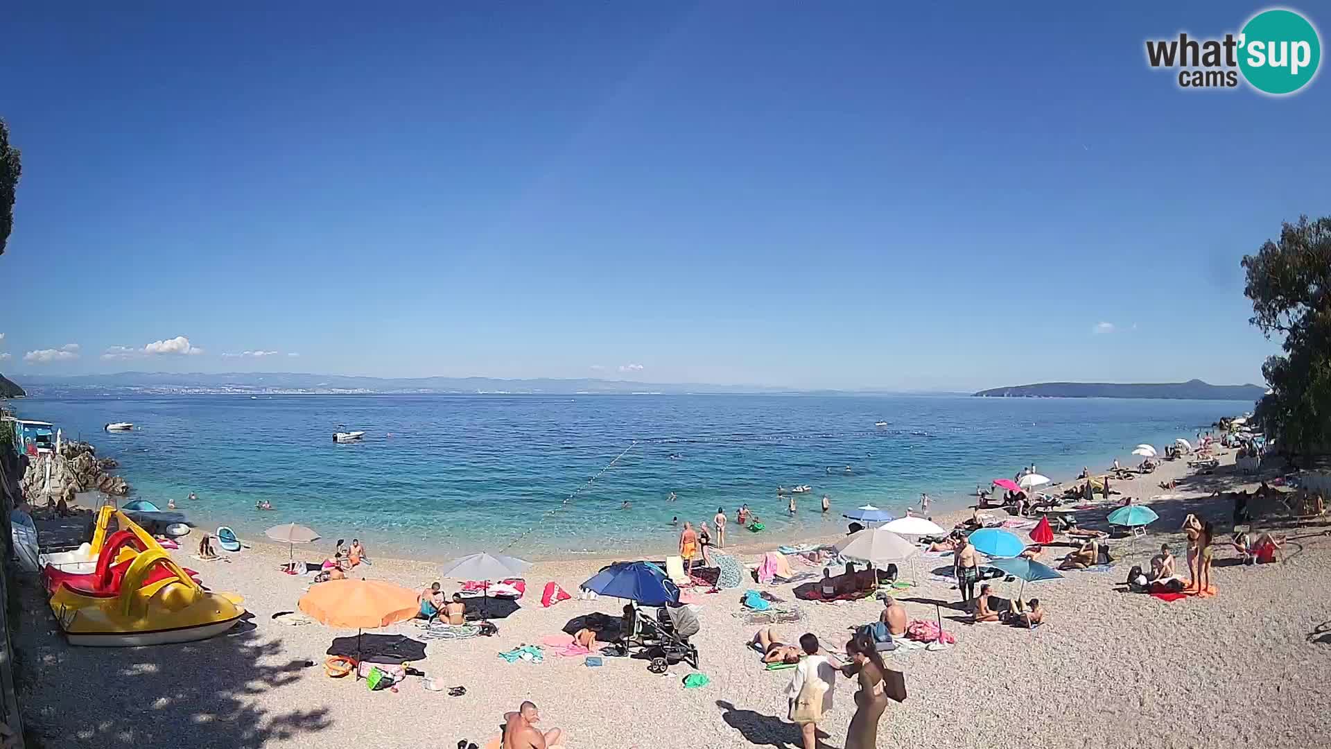 Web kamera plaža Sv. Ivan | Mošćenička Draga
