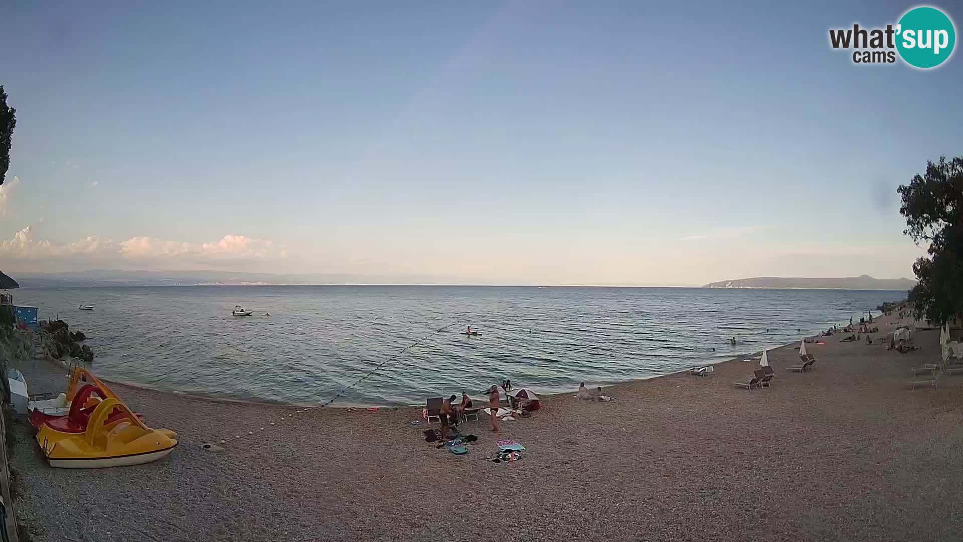 Spletna kamera plaža Sv. Ivan | Mošćenička Draga