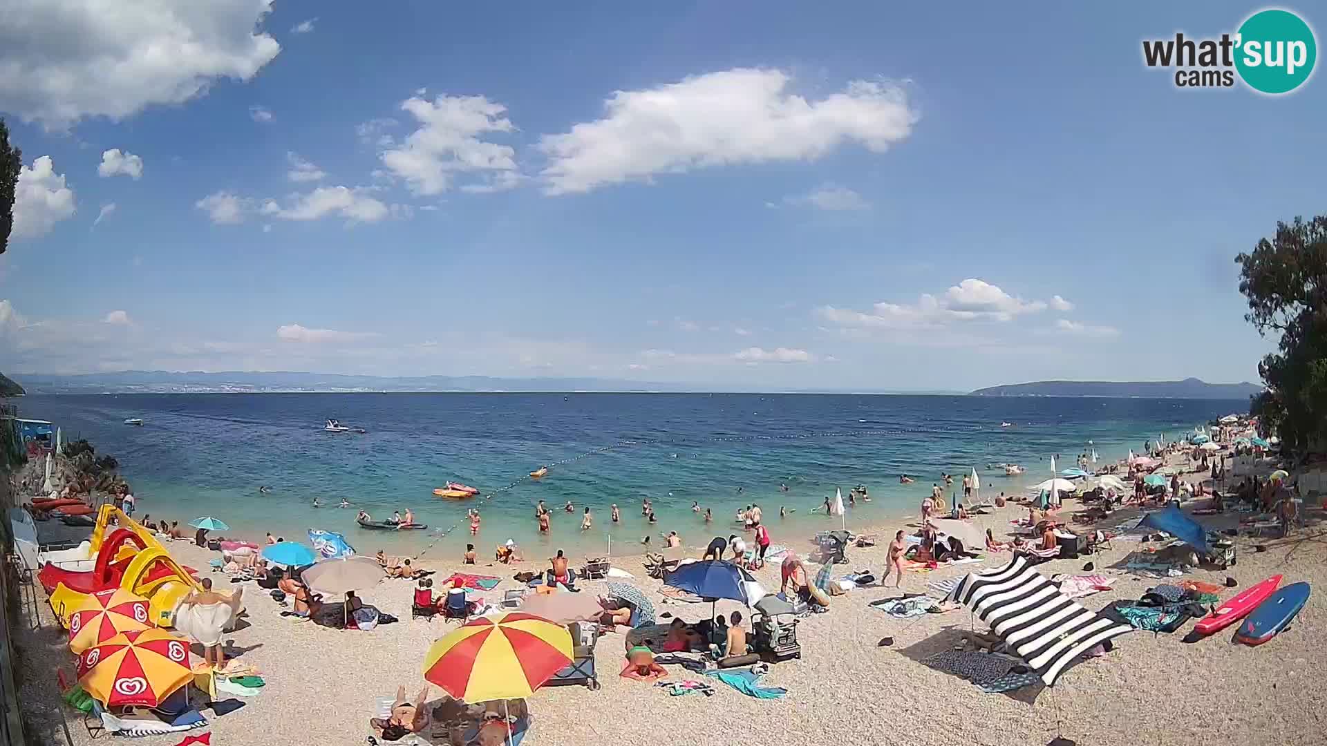 Webcam Sv. Ivan Strand | Mošćenička Draga