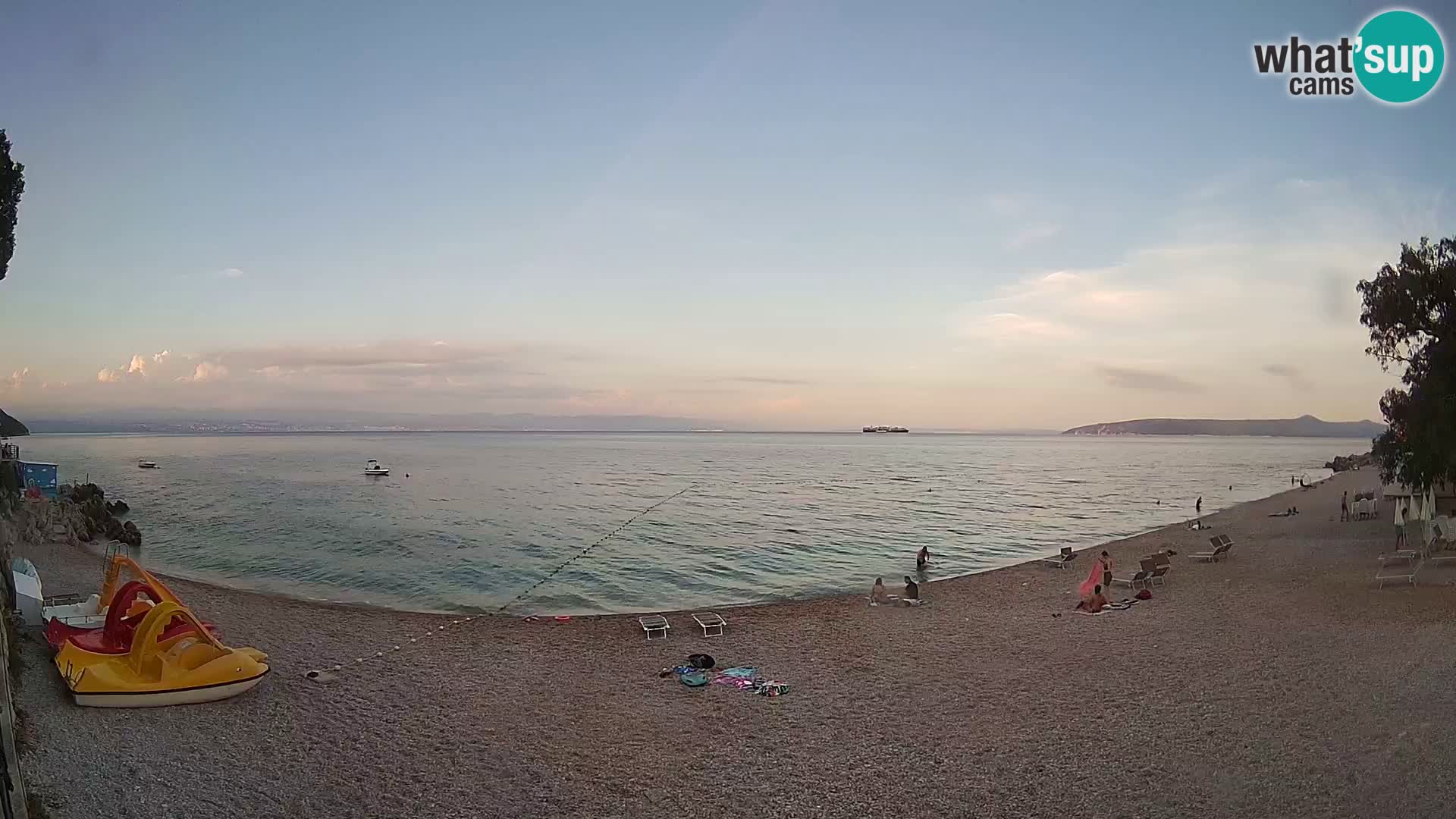 Livecam plage Sv. Ivan | Mošćenička Draga