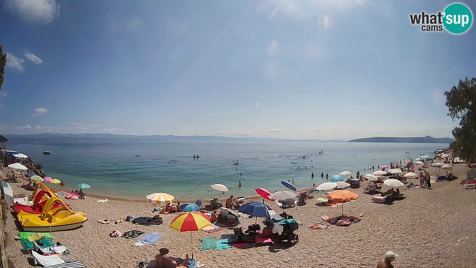 Webcam Sv. Ivan Strand | Mošćenička Draga