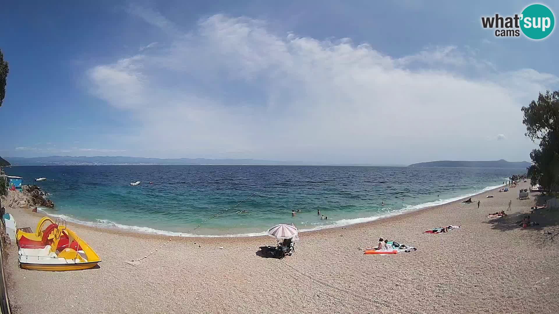 Webcam spiaggia Sv. Ivan | Draga di Moschiena