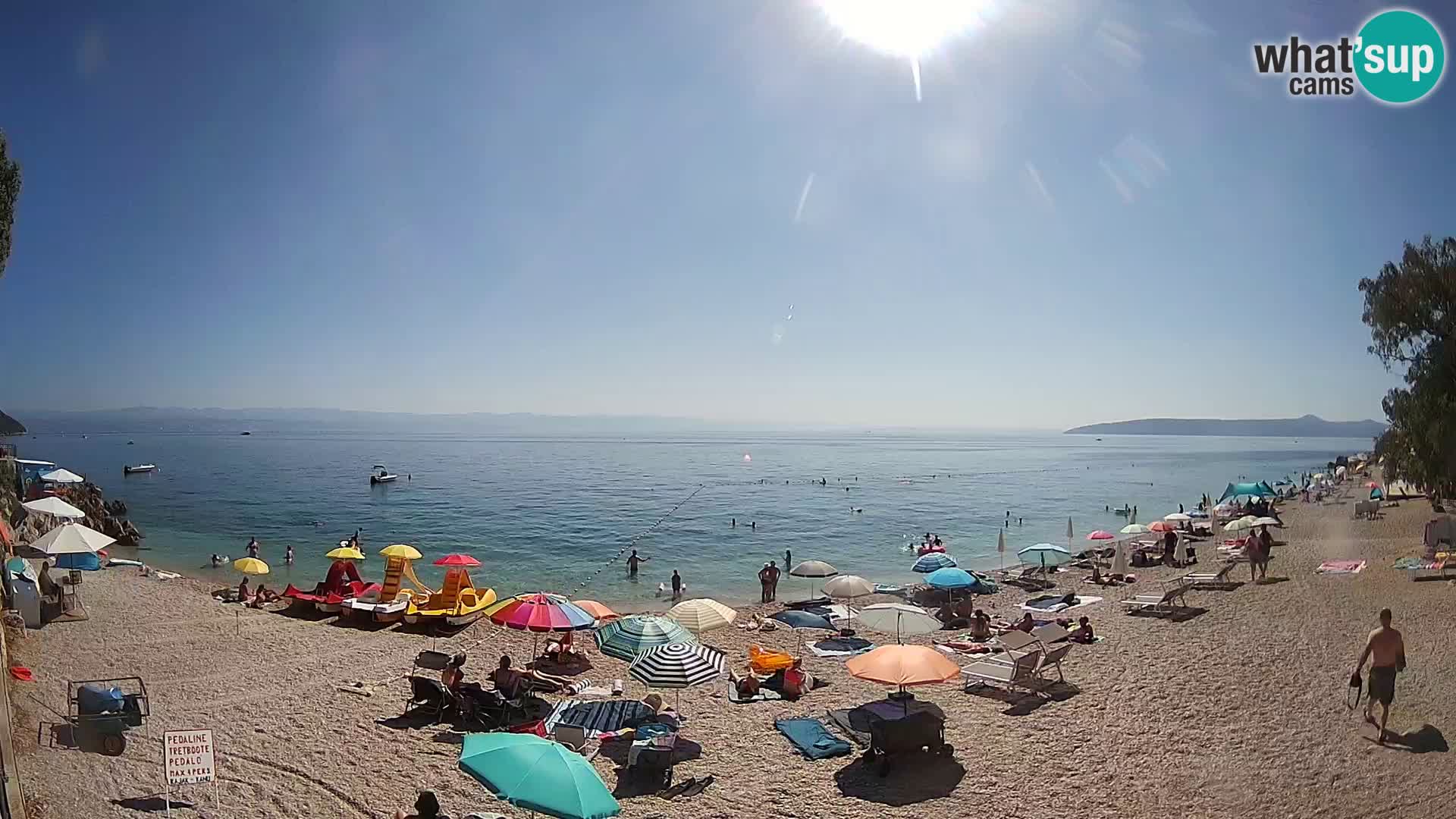 Webcam Sv. Ivan beach | Mošćenička Draga
