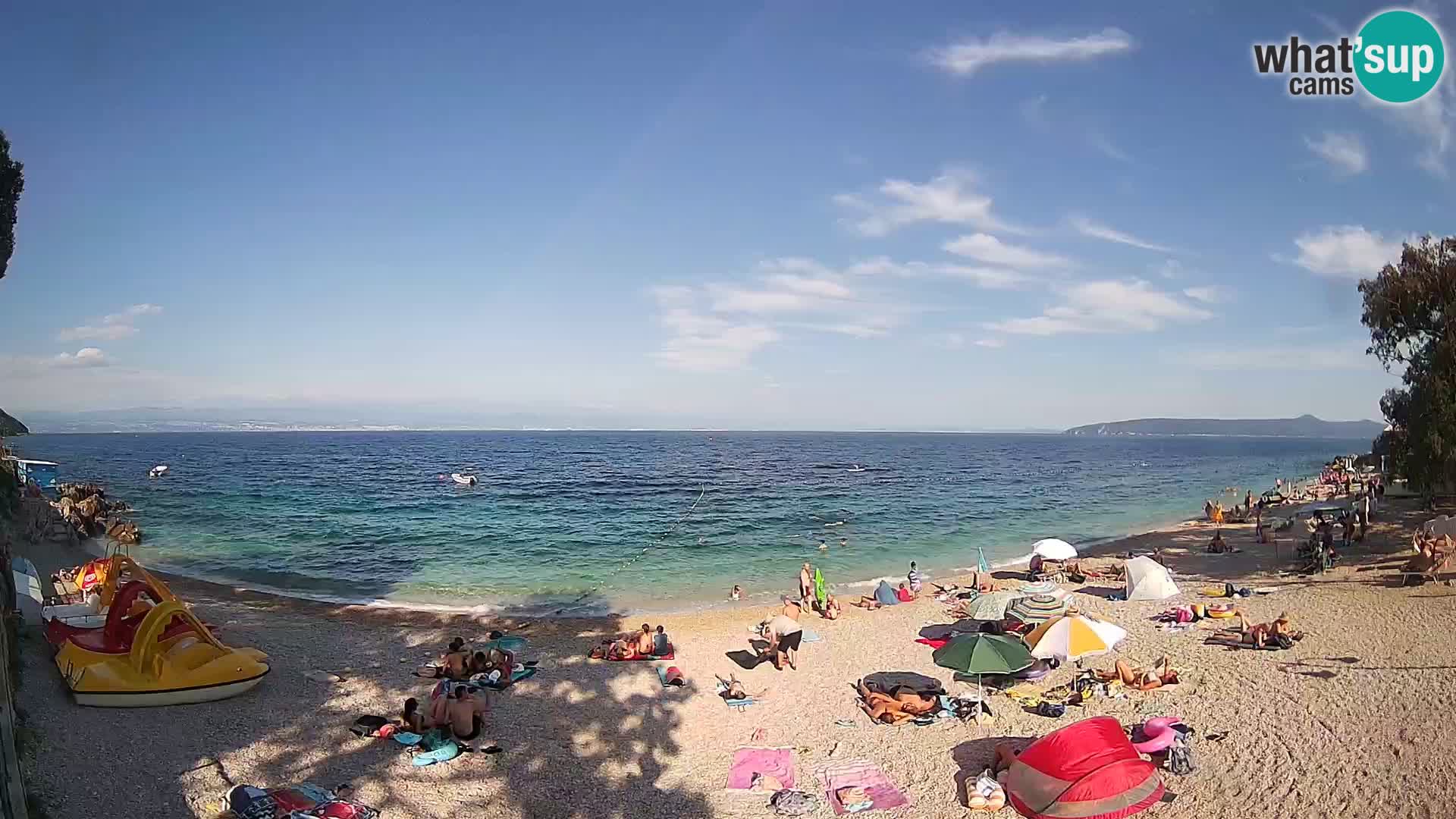 Webcam Sv. Ivan Strand | Mošćenička Draga