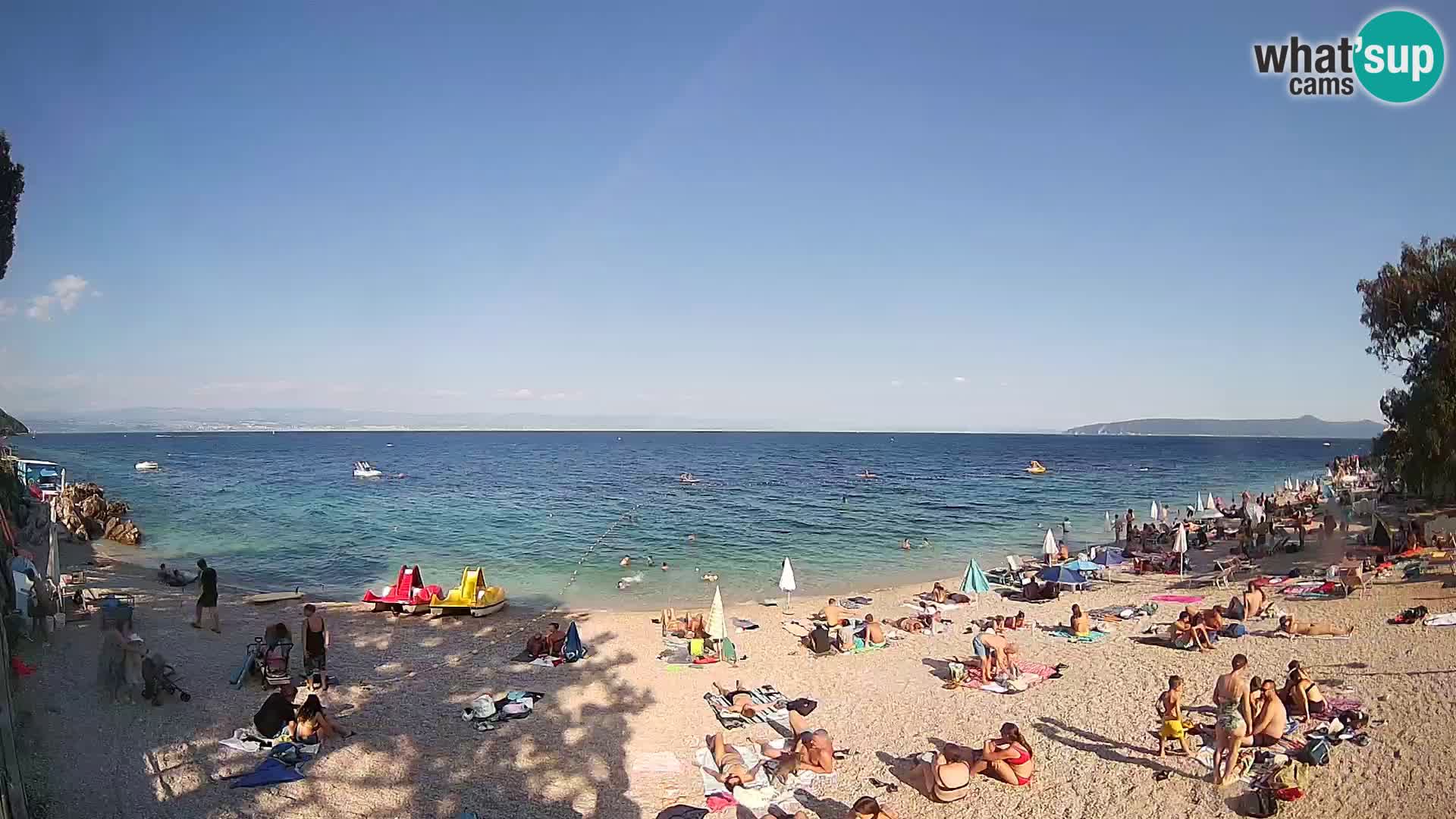 Livecam plage Sv. Ivan | Mošćenička Draga