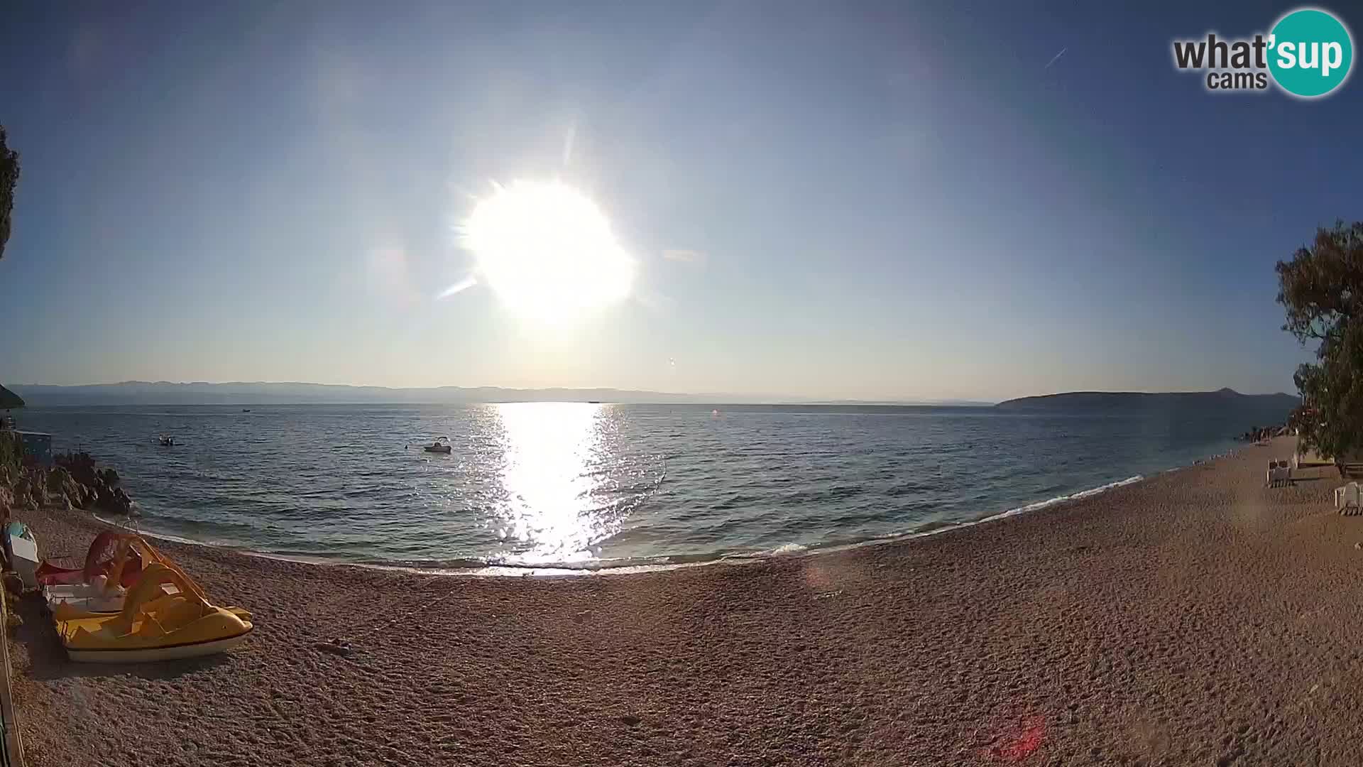 Webcam spiaggia Sv. Ivan | Draga di Moschiena