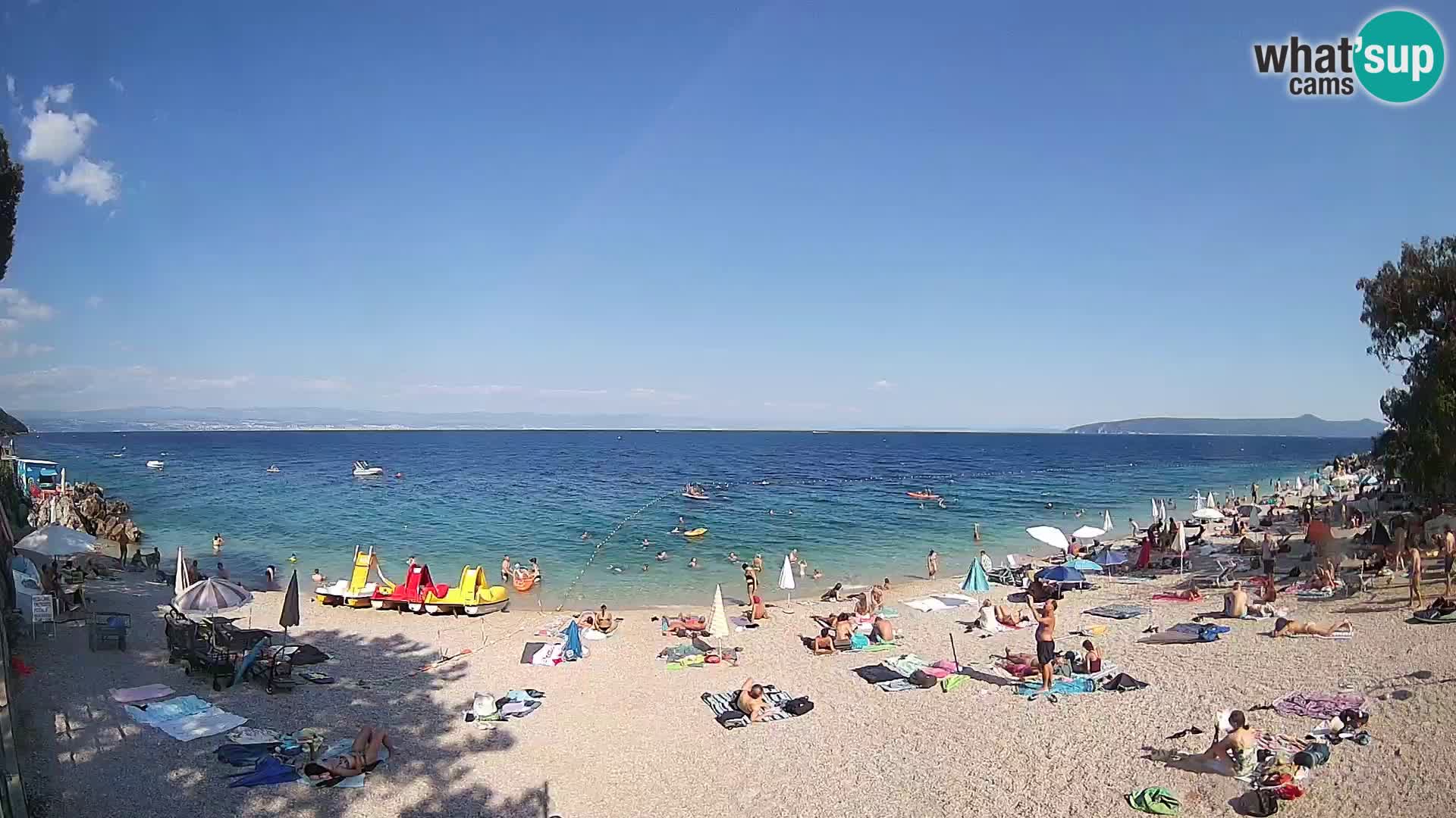 Livecam plage Sv. Ivan | Mošćenička Draga