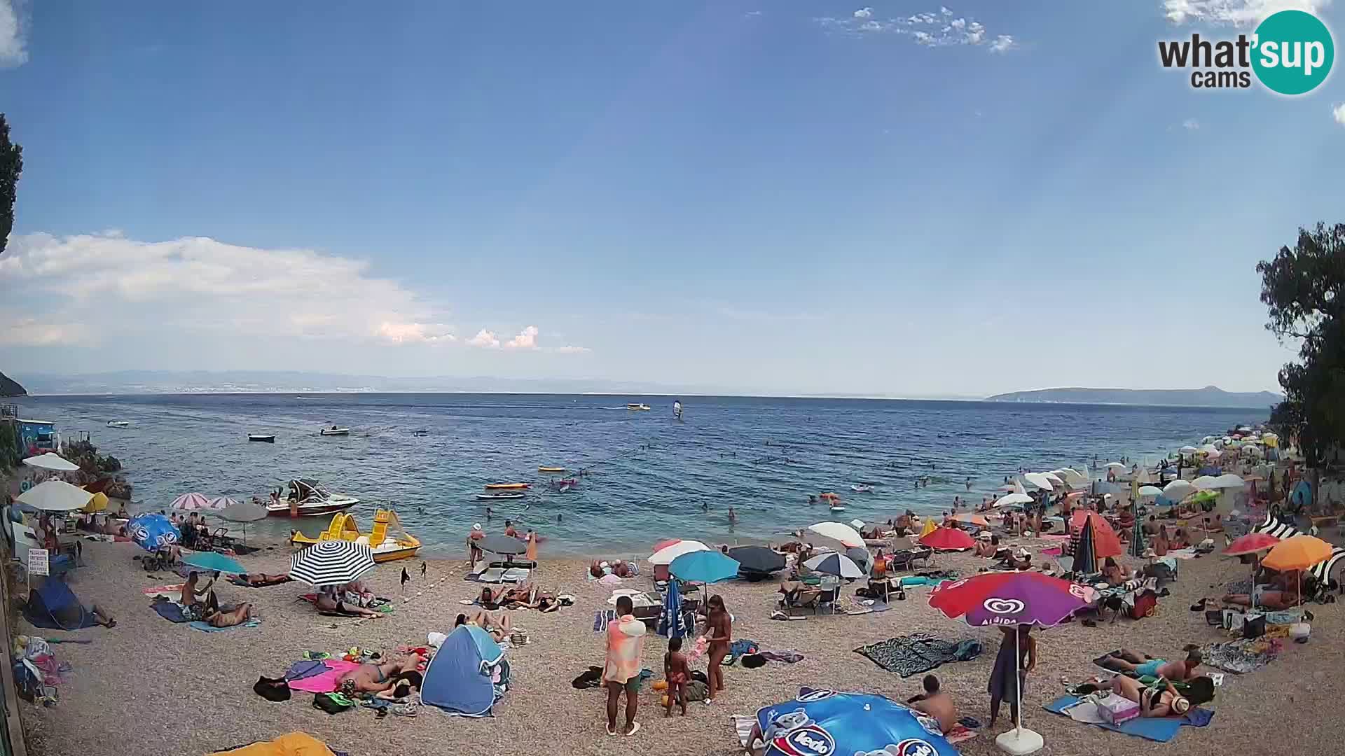 Livecam plage Sv. Ivan | Mošćenička Draga