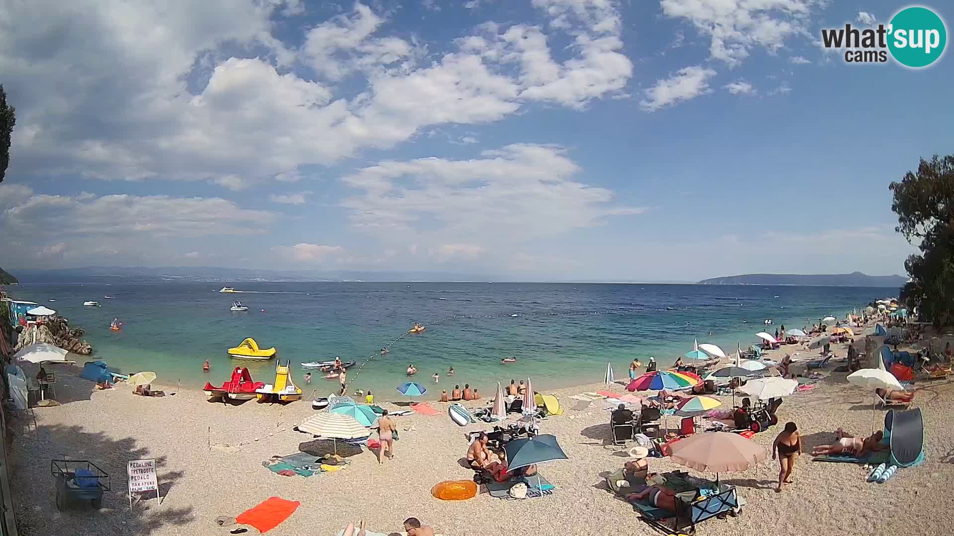 Spletna kamera plaža Sv. Ivan | Mošćenička Draga