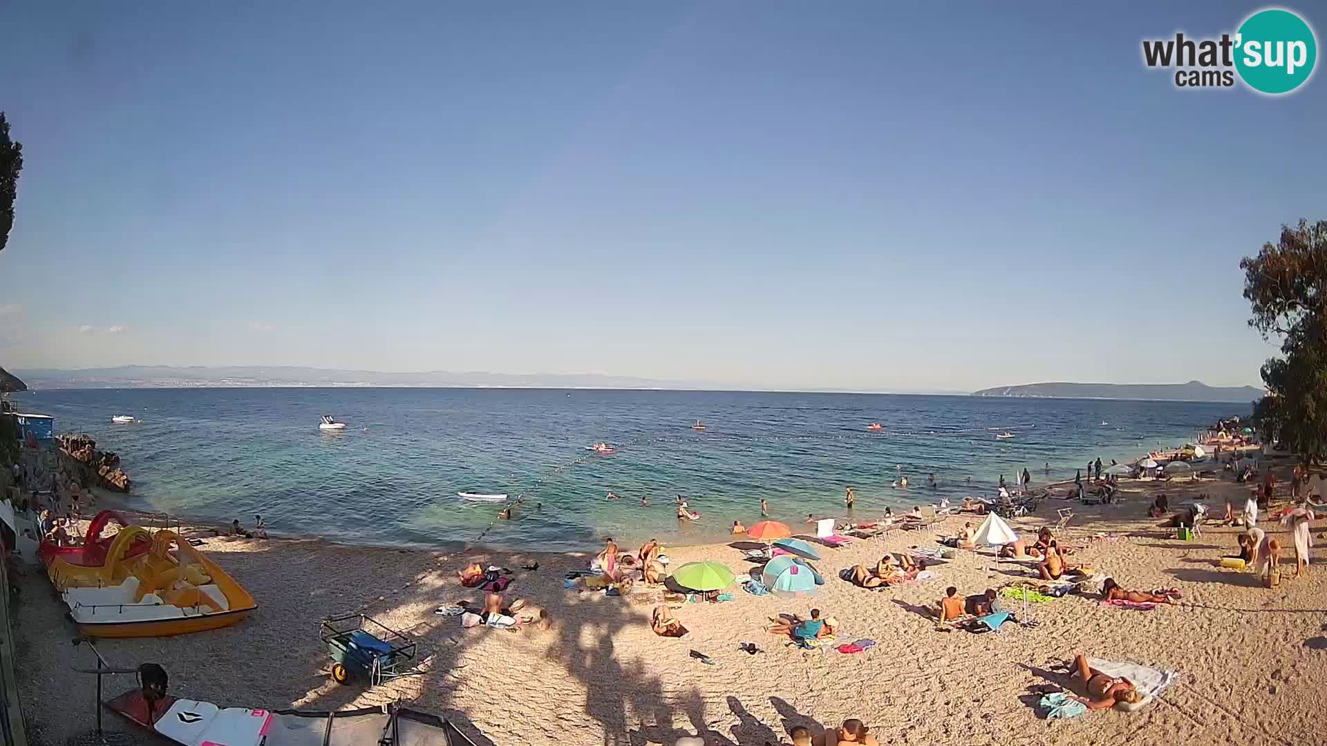 Web kamera plaža Sv. Ivan | Mošćenička Draga