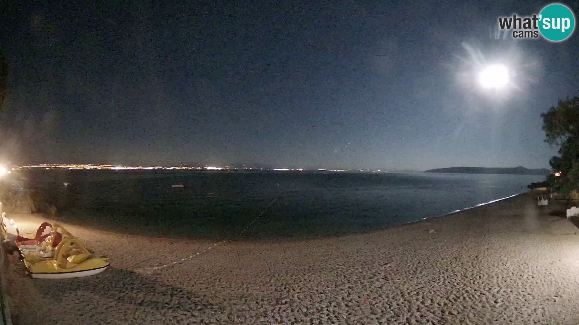 Webcam spiaggia Sv. Ivan | Draga di Moschiena