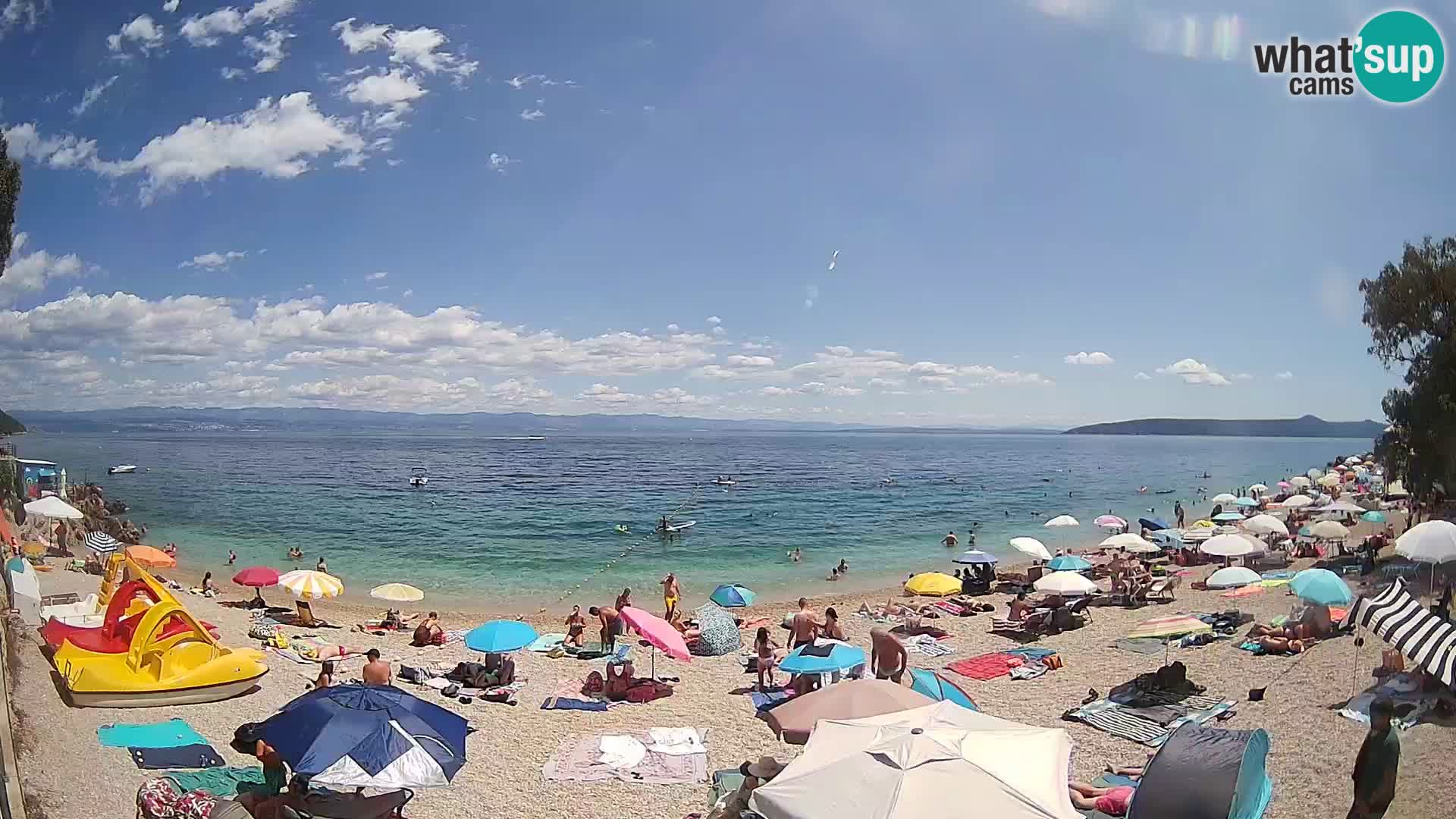 Web kamera plaža Sv. Ivan | Mošćenička Draga