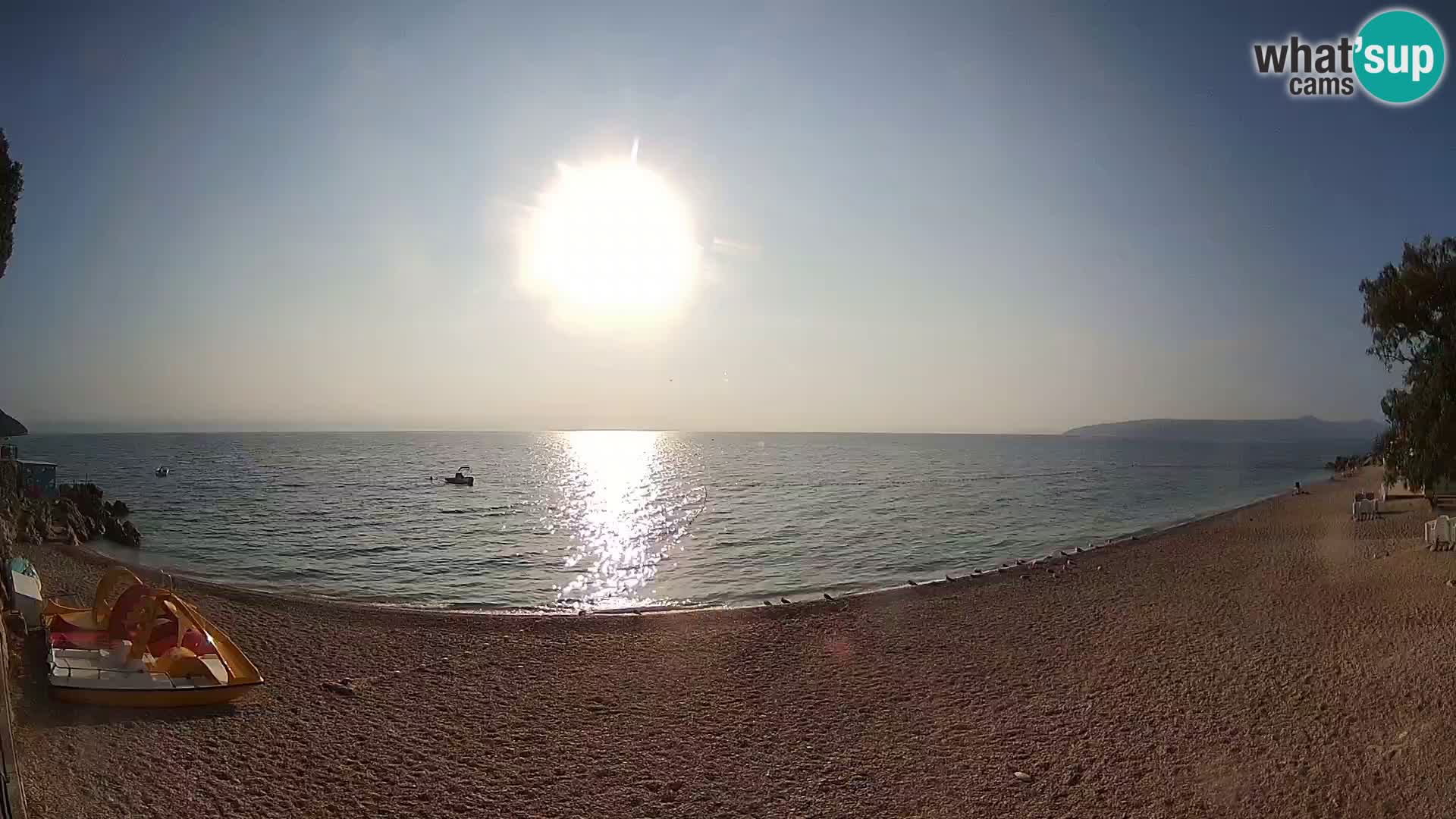 Webcam spiaggia Sv. Ivan | Draga di Moschiena