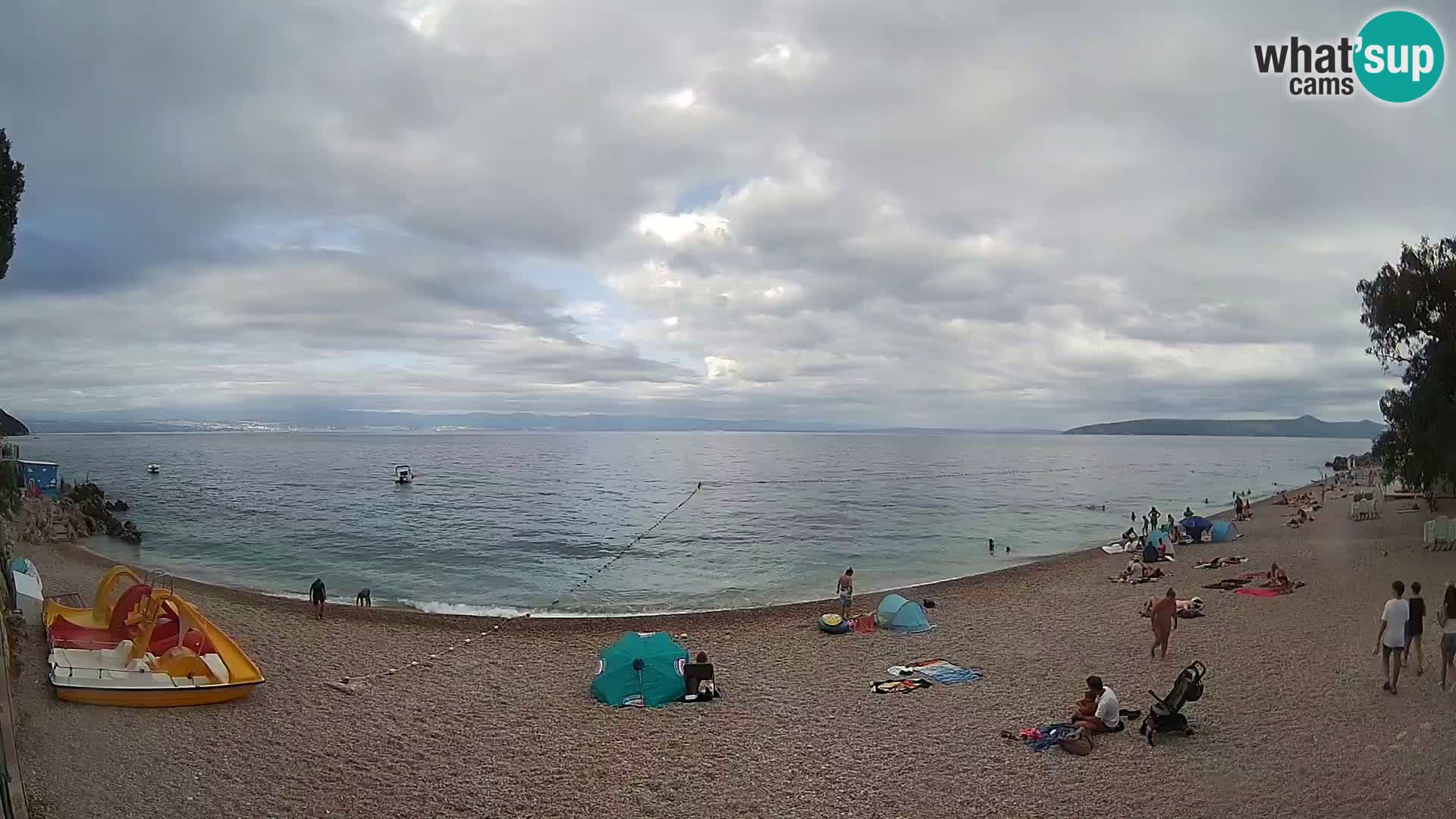 Livecam plage Sv. Ivan | Mošćenička Draga