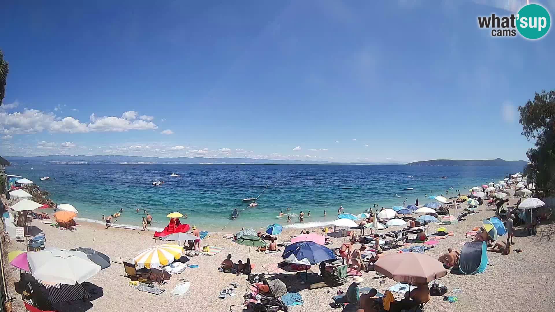 Web kamera plaža Sv. Ivan | Mošćenička Draga