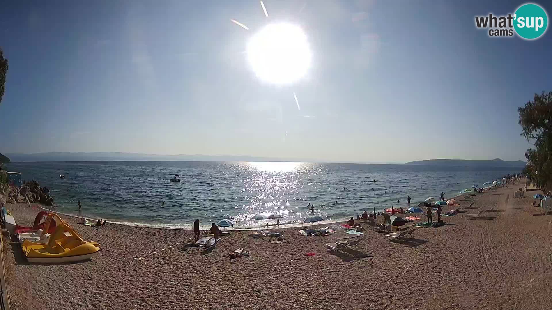 Webcam Sv. Ivan beach | Mošćenička Draga