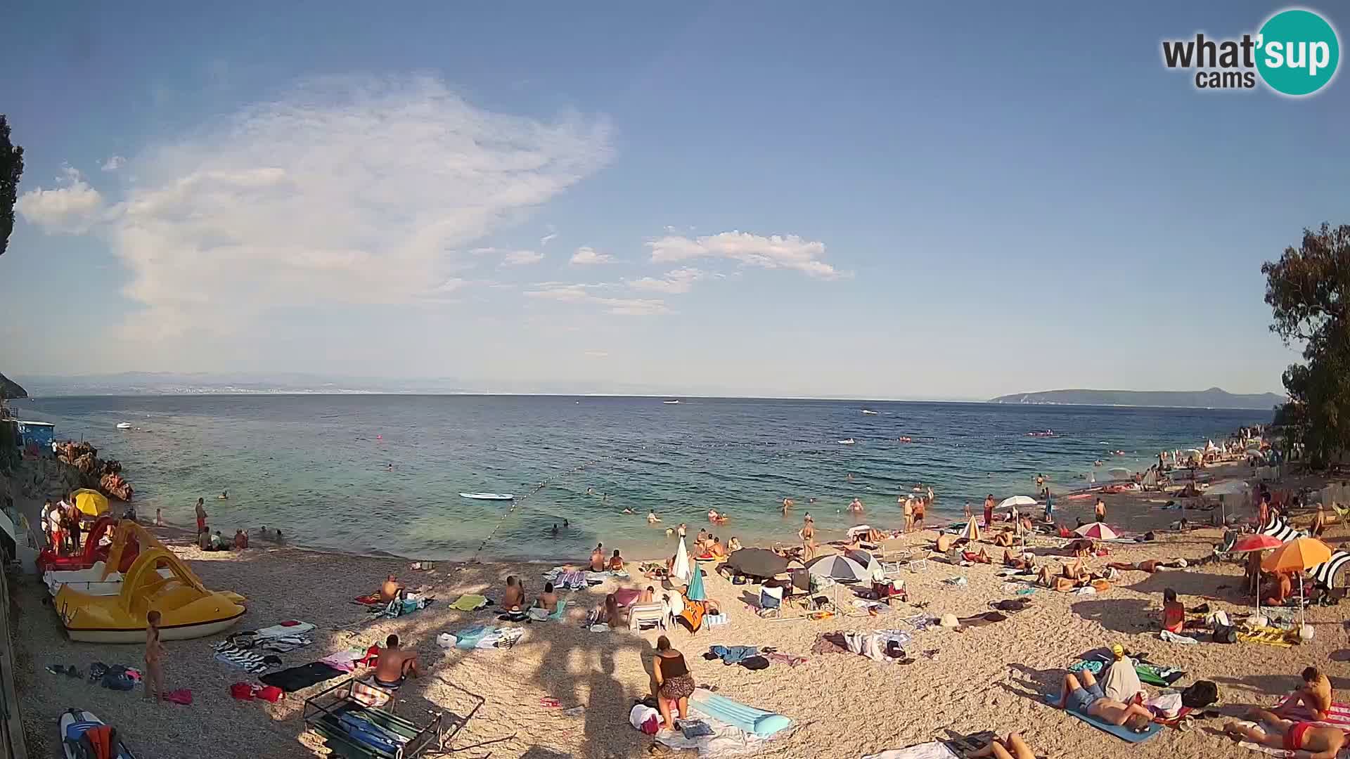 Webcam spiaggia Sv. Ivan | Draga di Moschiena