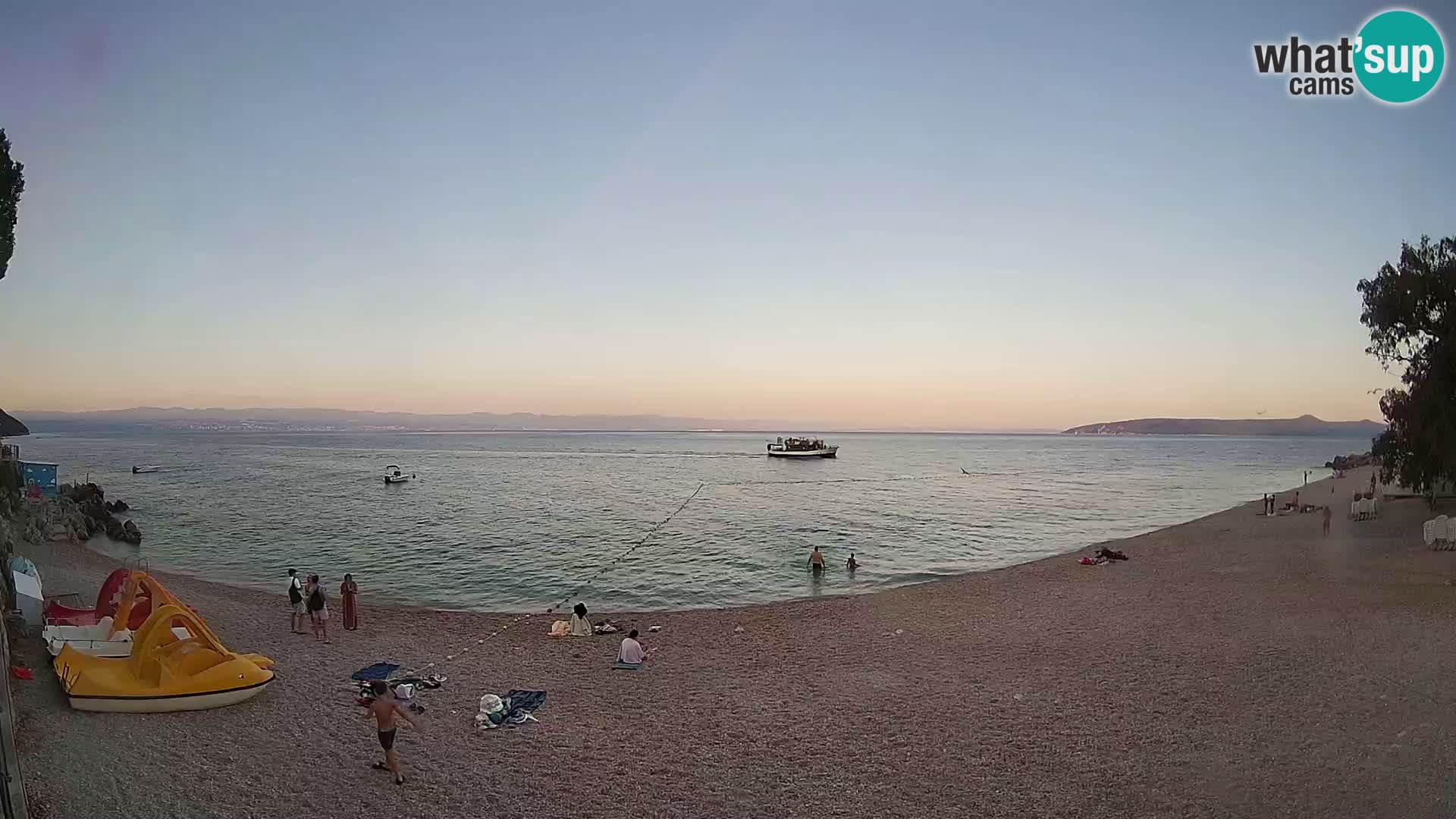 Webcam Sv. Ivan beach | Mošćenička Draga