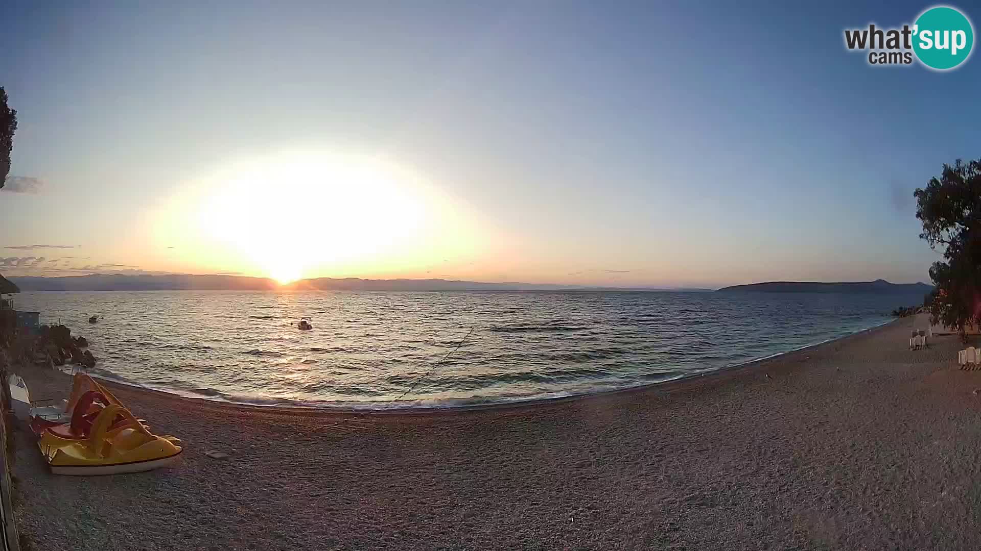 Webcam spiaggia Sv. Ivan | Draga di Moschiena