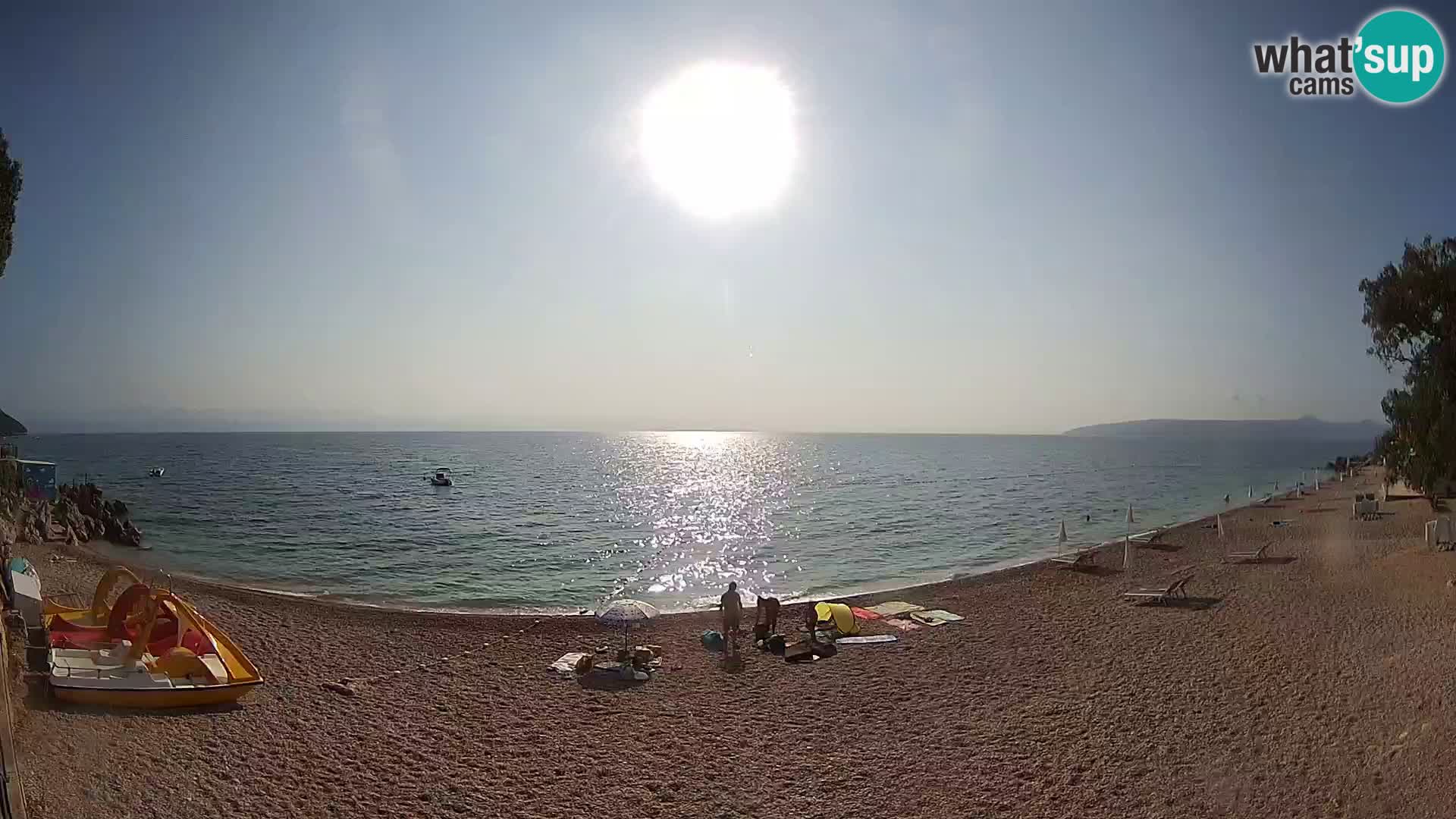 Webcam Sv. Ivan Strand | Mošćenička Draga