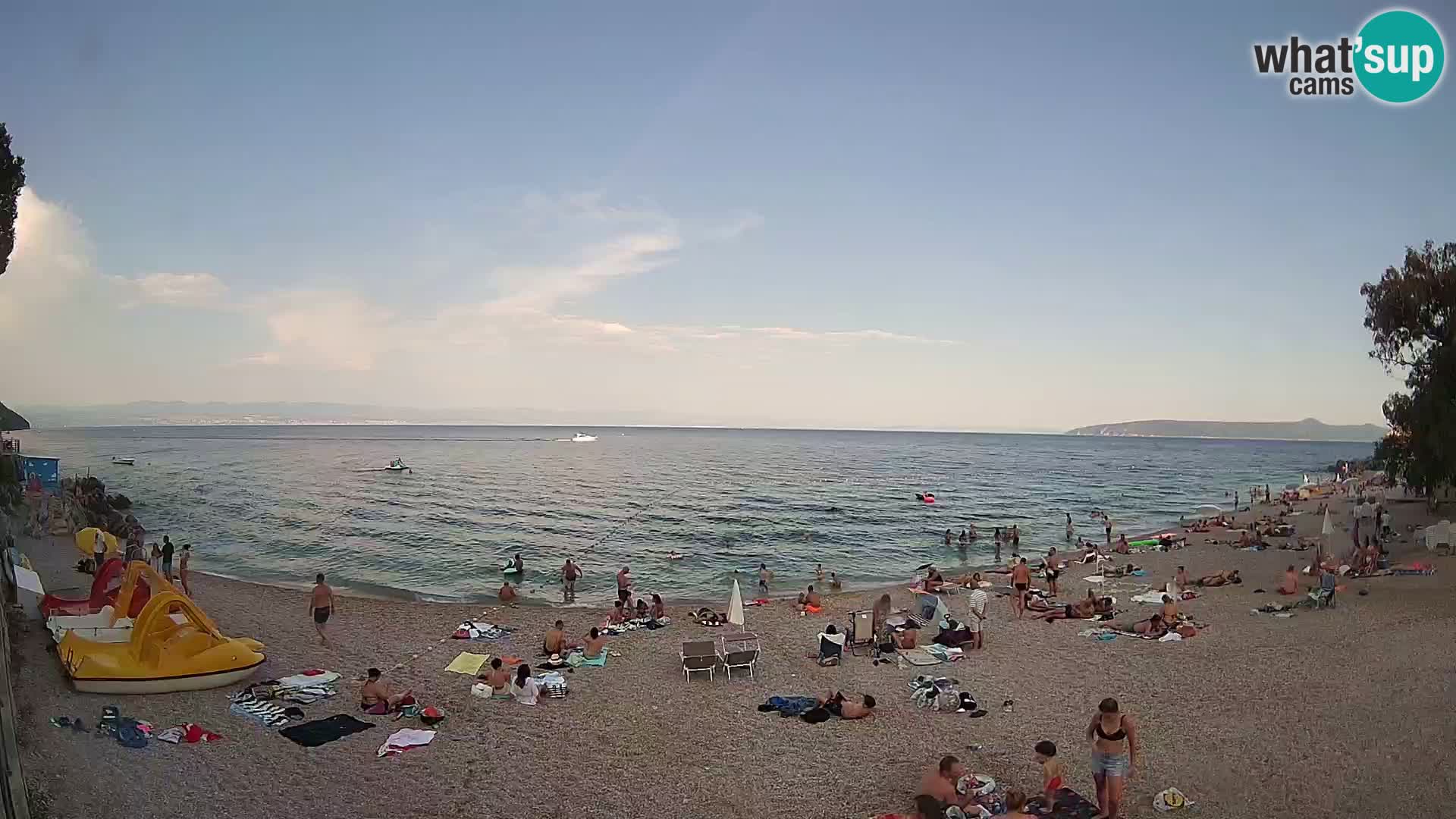 Webcam spiaggia Sv. Ivan | Draga di Moschiena