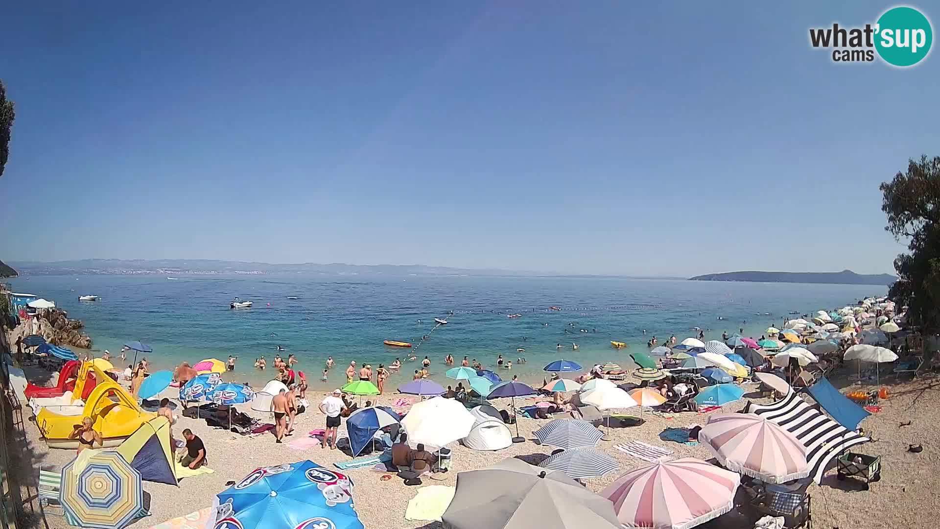 Webcam spiaggia Sv. Ivan | Draga di Moschiena