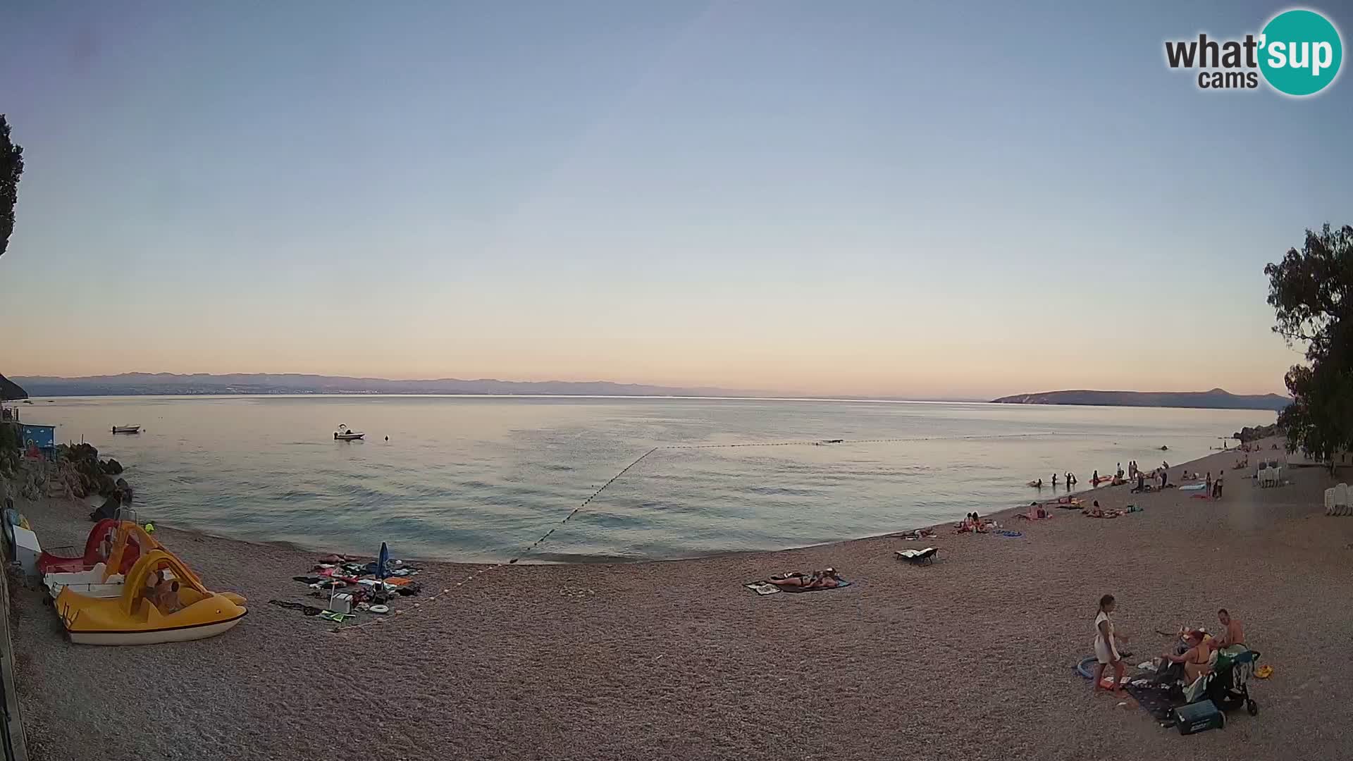 Webcam spiaggia Sv. Ivan | Draga di Moschiena