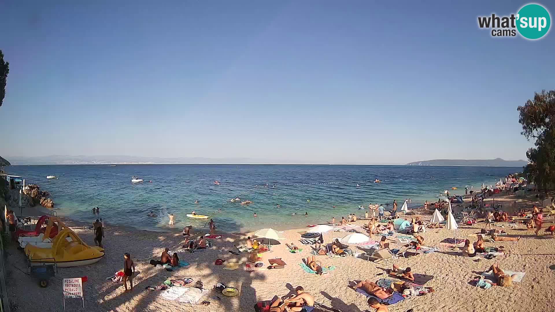 Web kamera plaža Sv. Ivan | Mošćenička Draga