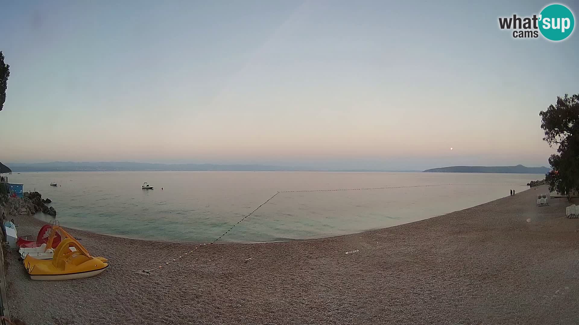 Webcam spiaggia Sv. Ivan | Draga di Moschiena