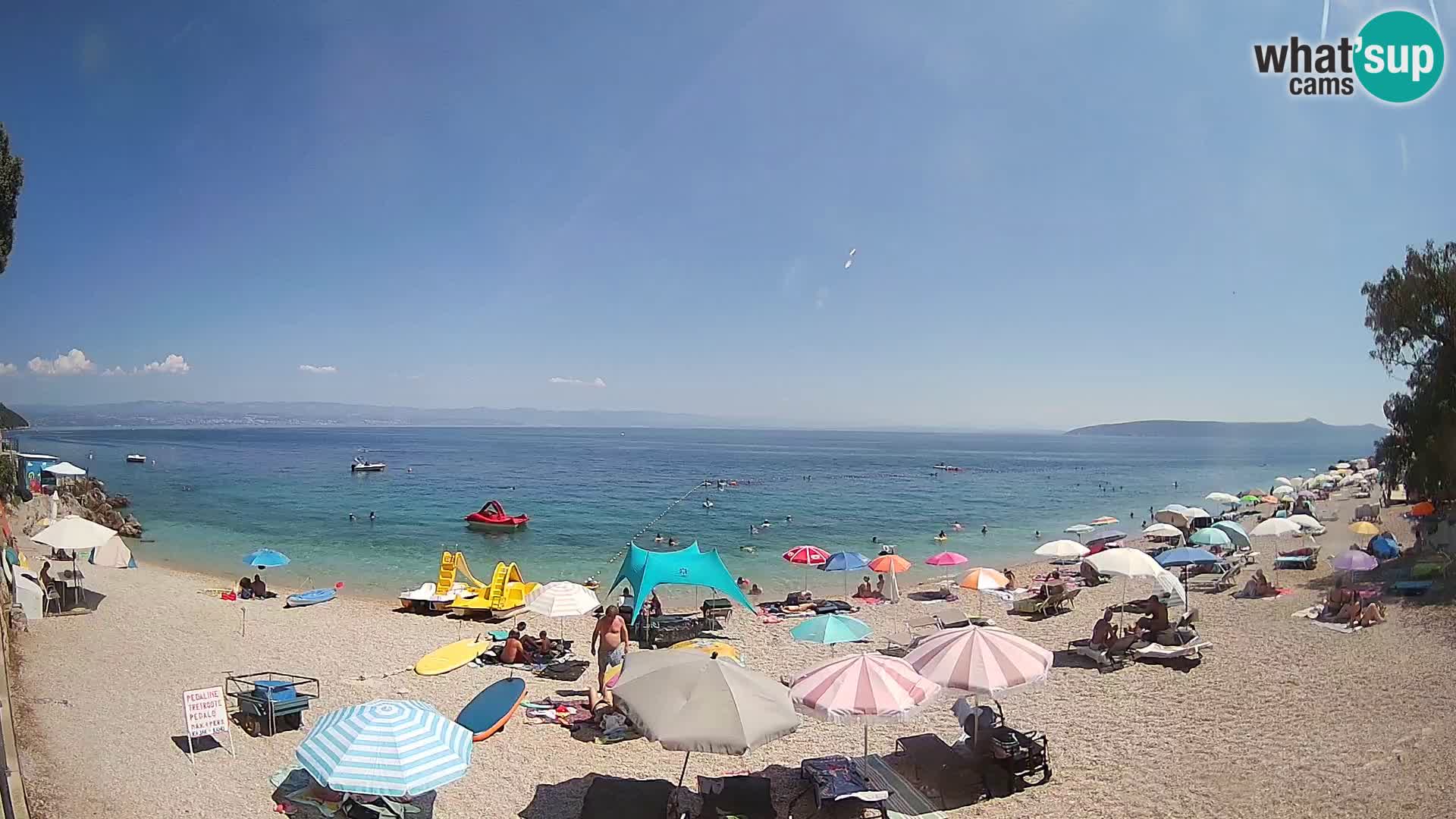 Livecam plage Sv. Ivan | Mošćenička Draga