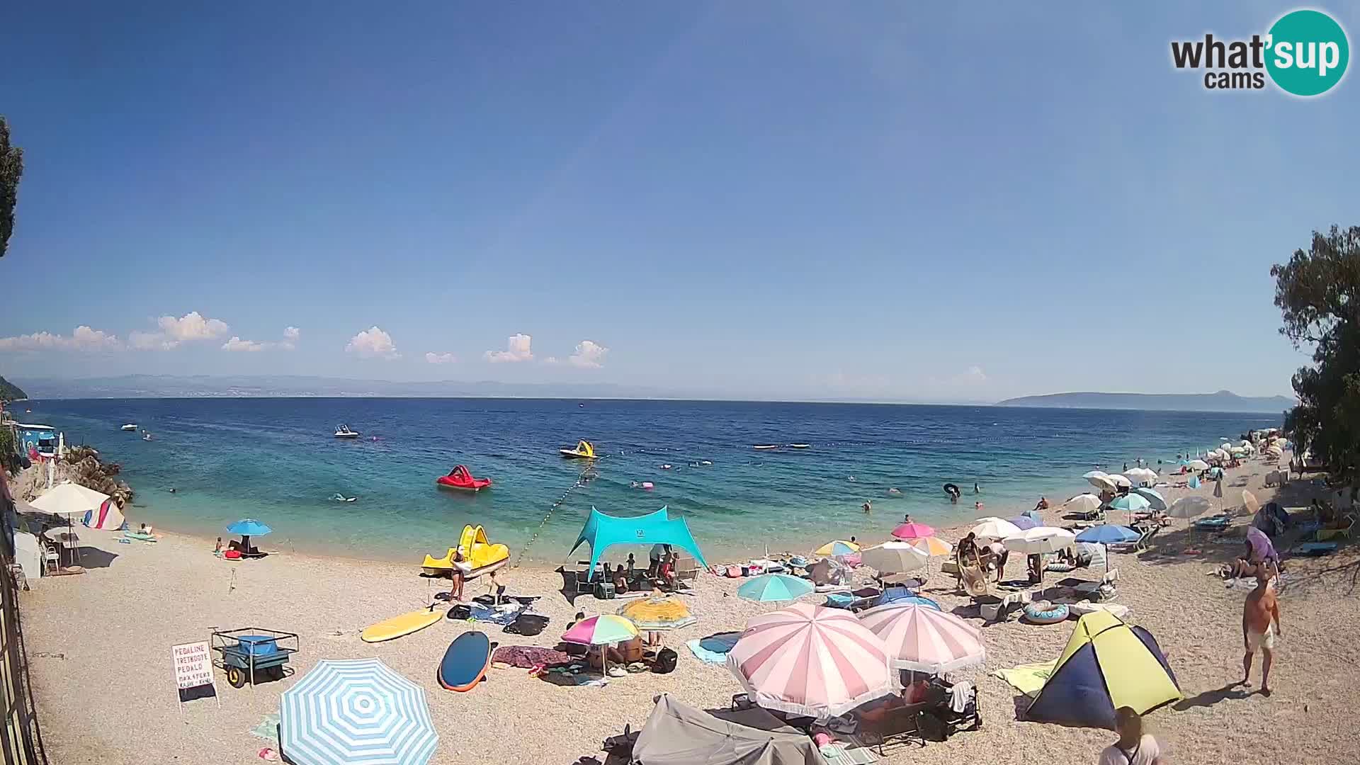 Webcam Sv. Ivan Strand | Mošćenička Draga