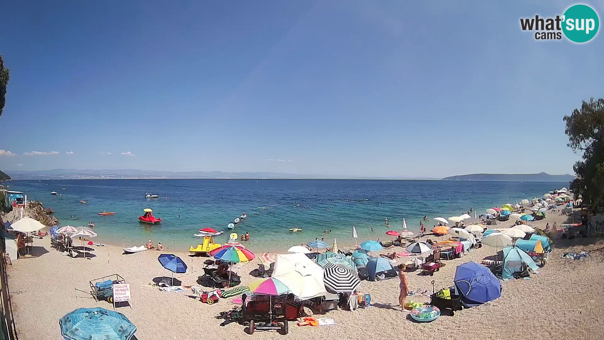 Livecam plage Sv. Ivan | Mošćenička Draga